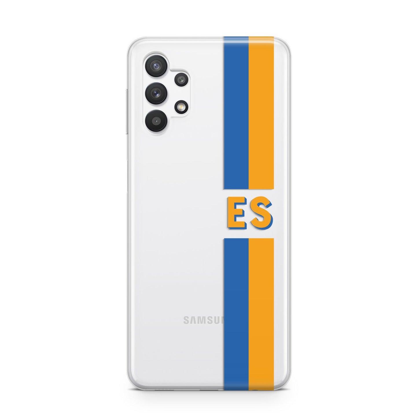 Personalised Striped Samsung A32 5G Case