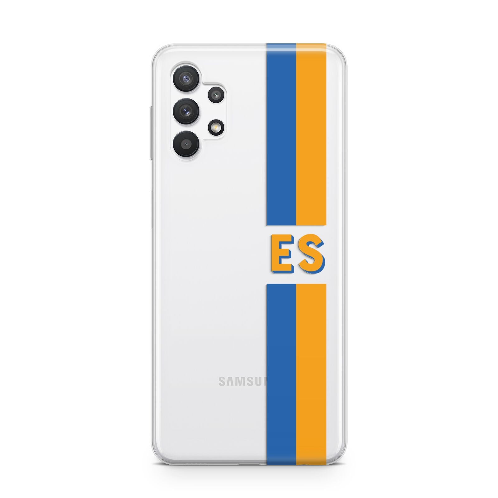 Personalised Striped Samsung A32 5G Case