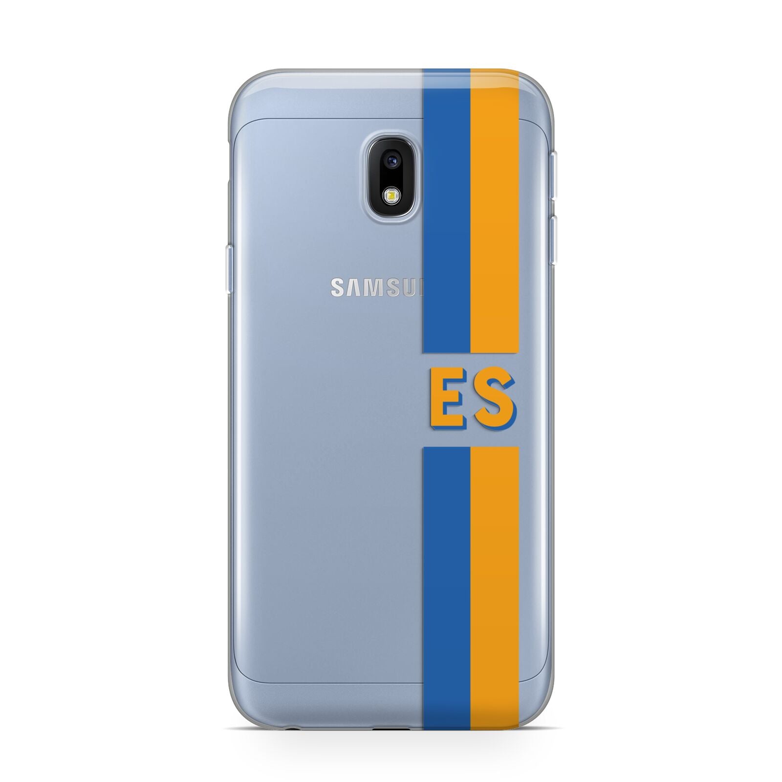 Personalised Striped Samsung Galaxy J3 2017 Case