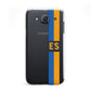 Personalised Striped Samsung Galaxy J5 Case