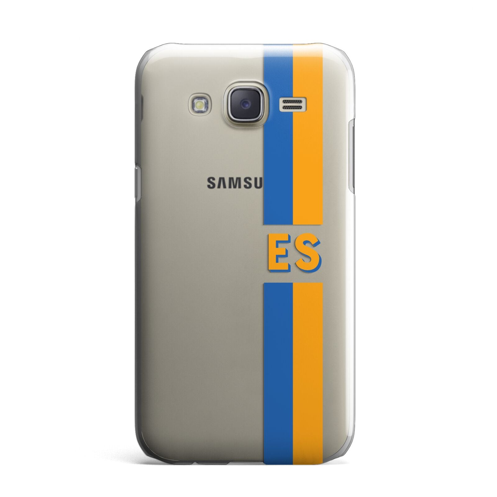 Personalised Striped Samsung Galaxy J7 Case