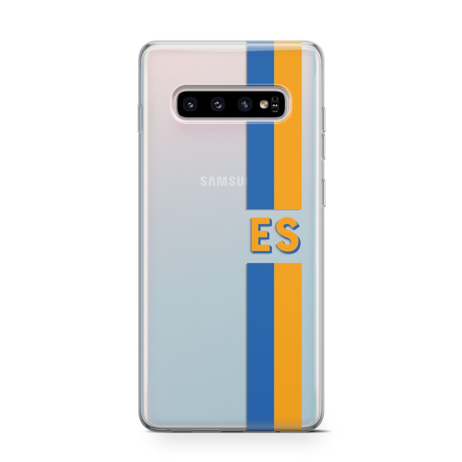 Personalised Striped Samsung Galaxy S10 Case