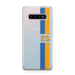 Personalised Striped Samsung Galaxy S10 Plus Case