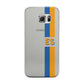 Personalised Striped Samsung Galaxy S6 Edge Case