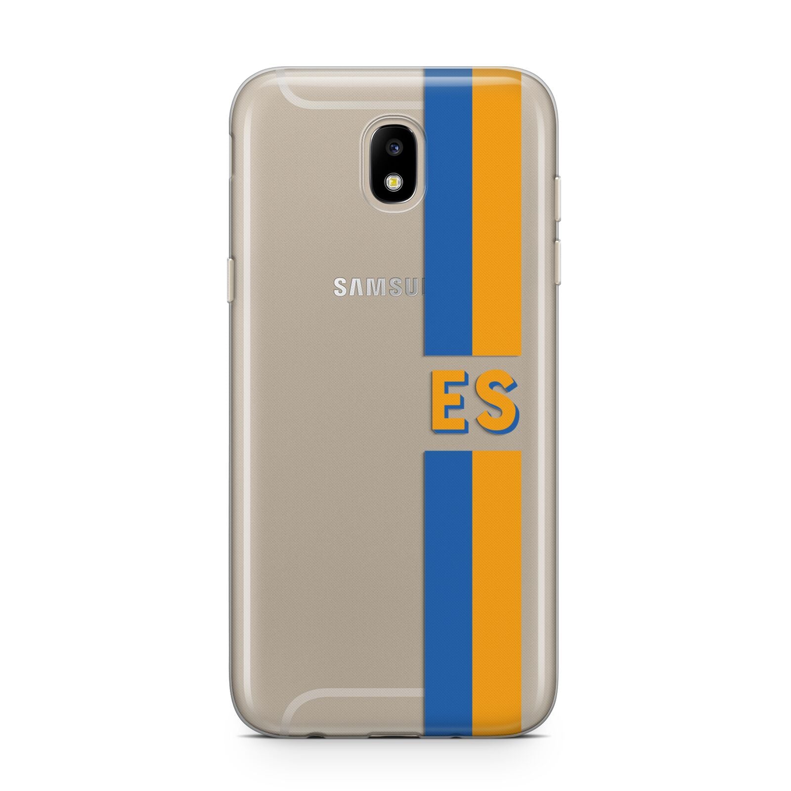 Personalised Striped Samsung J5 2017 Case