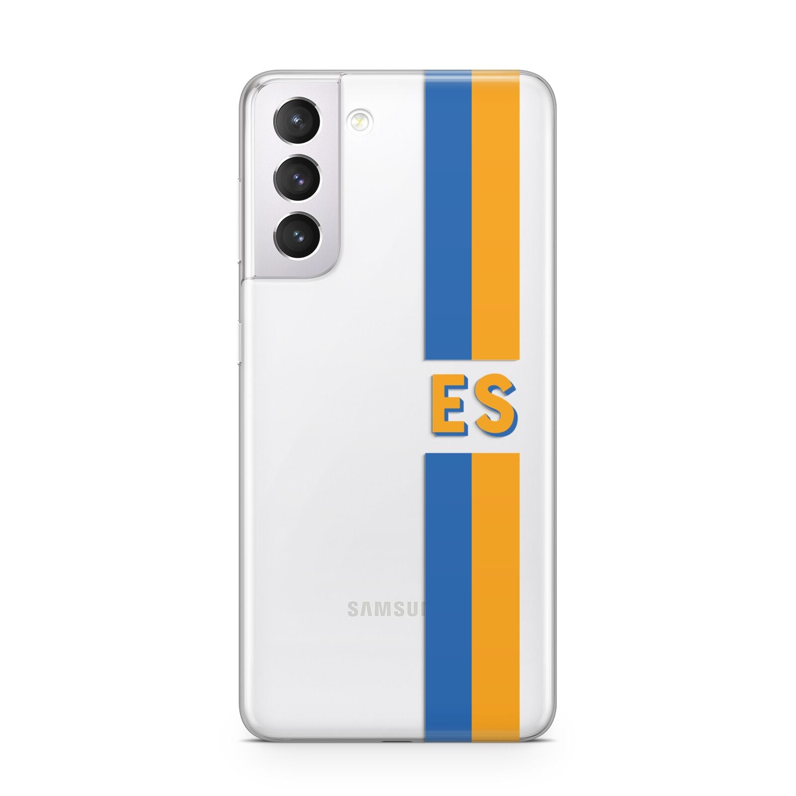 Personalised Striped Samsung S21 Case