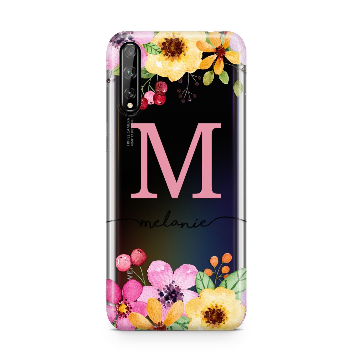 Personalised Summer Flowers Huawei Enjoy 10s Phone Case