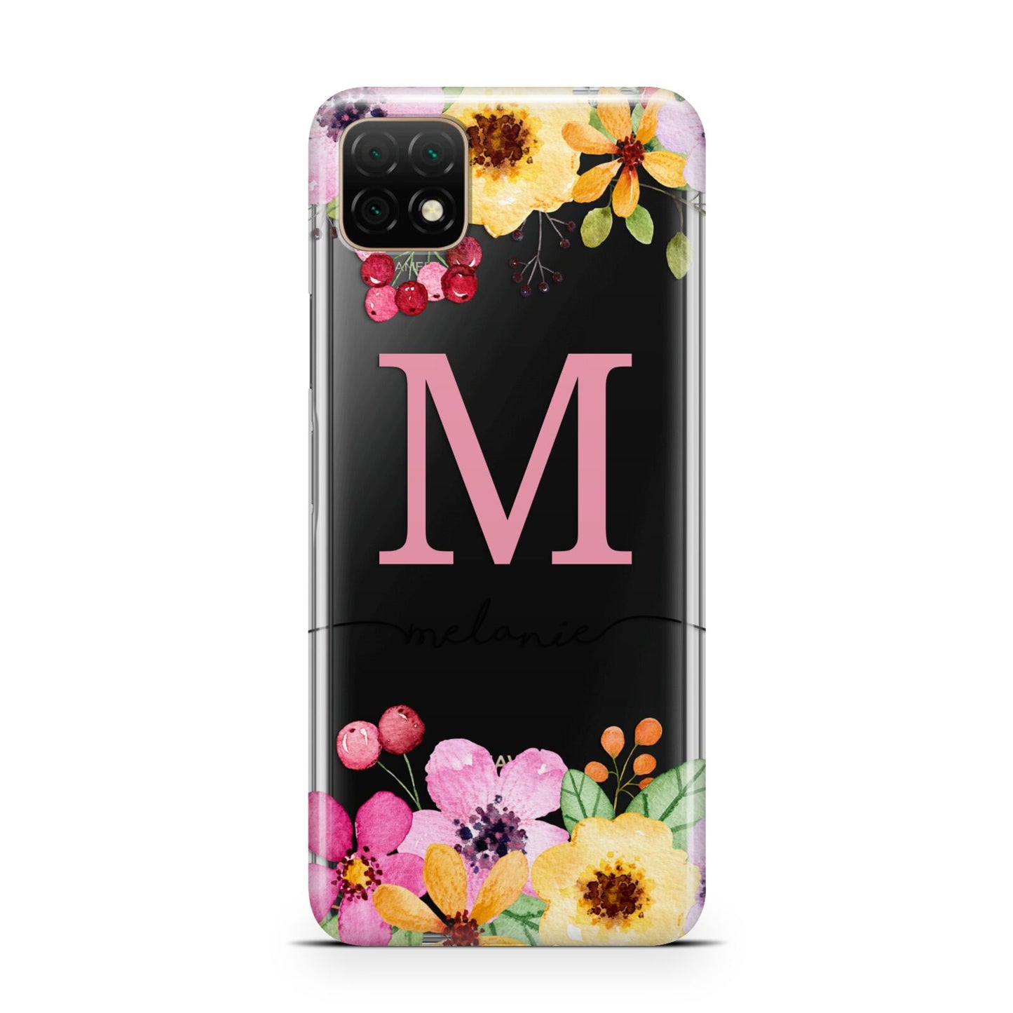 Personalised Summer Flowers Huawei Enjoy 20 Phone Case