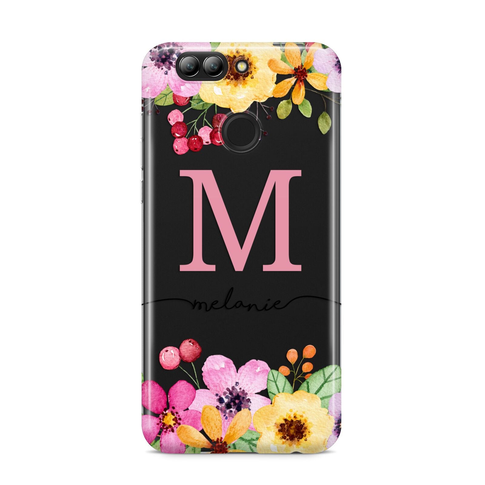 Personalised Summer Flowers Huawei Nova 2s Phone Case