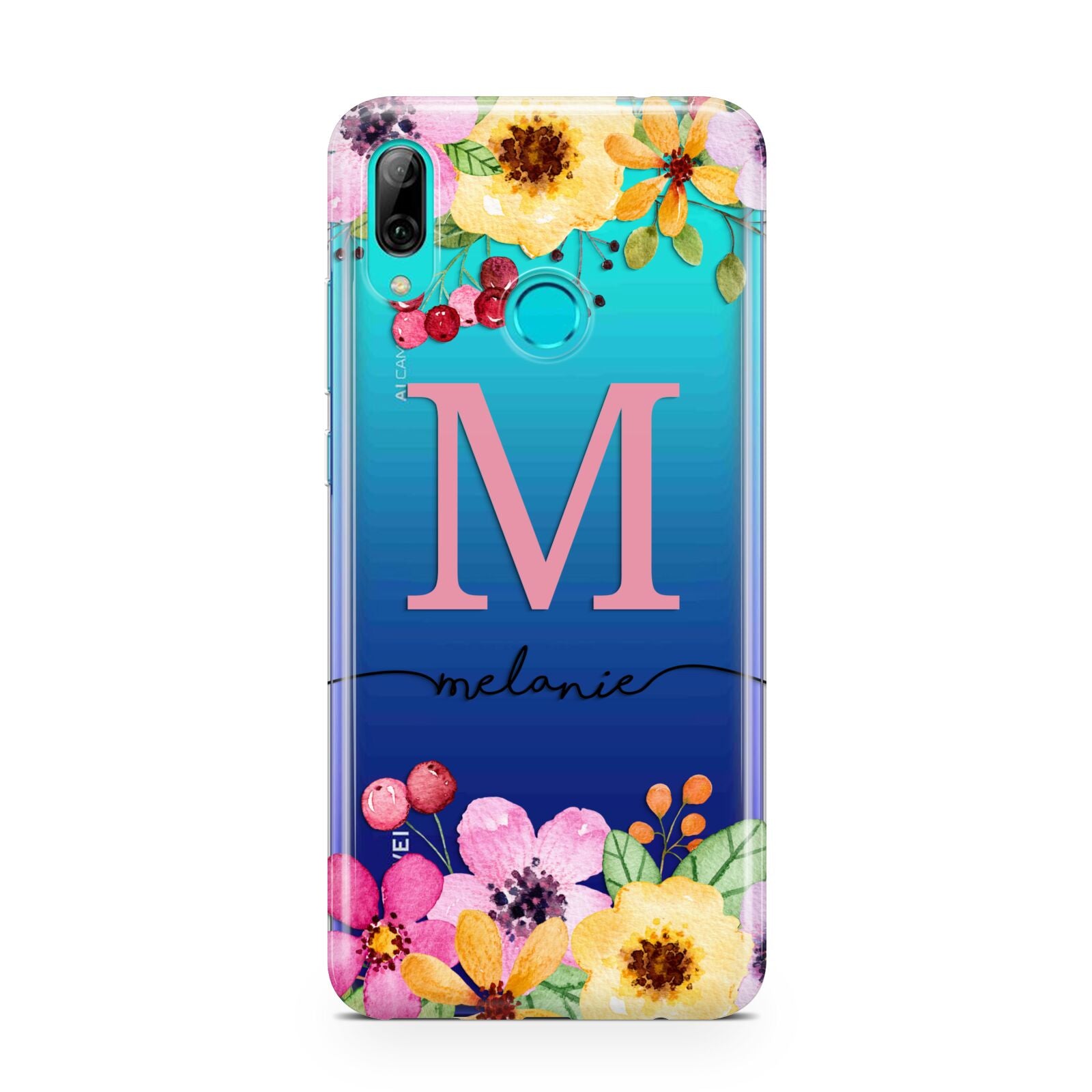 Personalised Summer Flowers Huawei P Smart 2019 Case