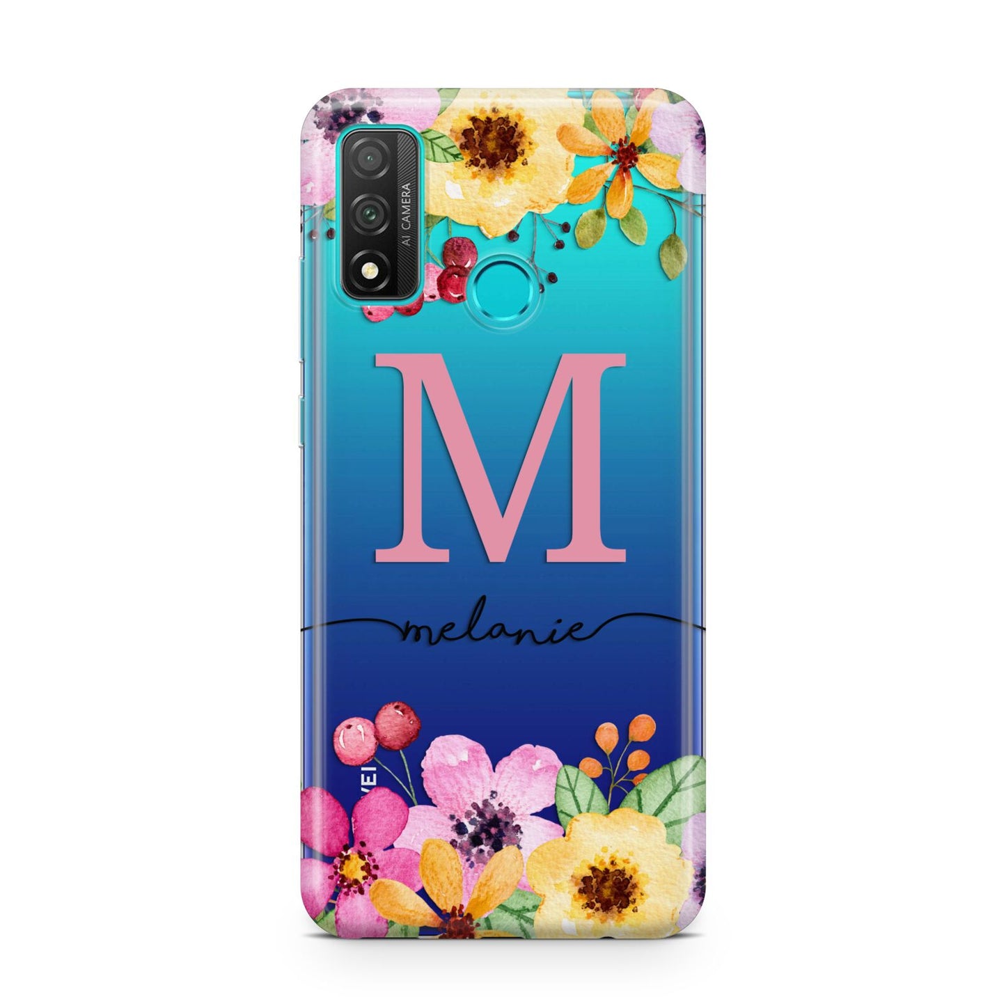 Personalised Summer Flowers Huawei P Smart 2020