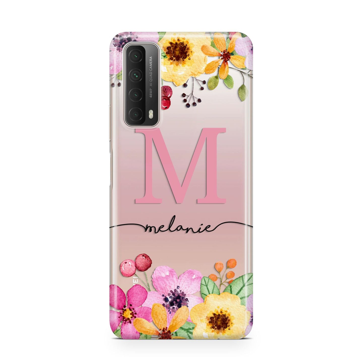 Personalised Summer Flowers Huawei P Smart 2021