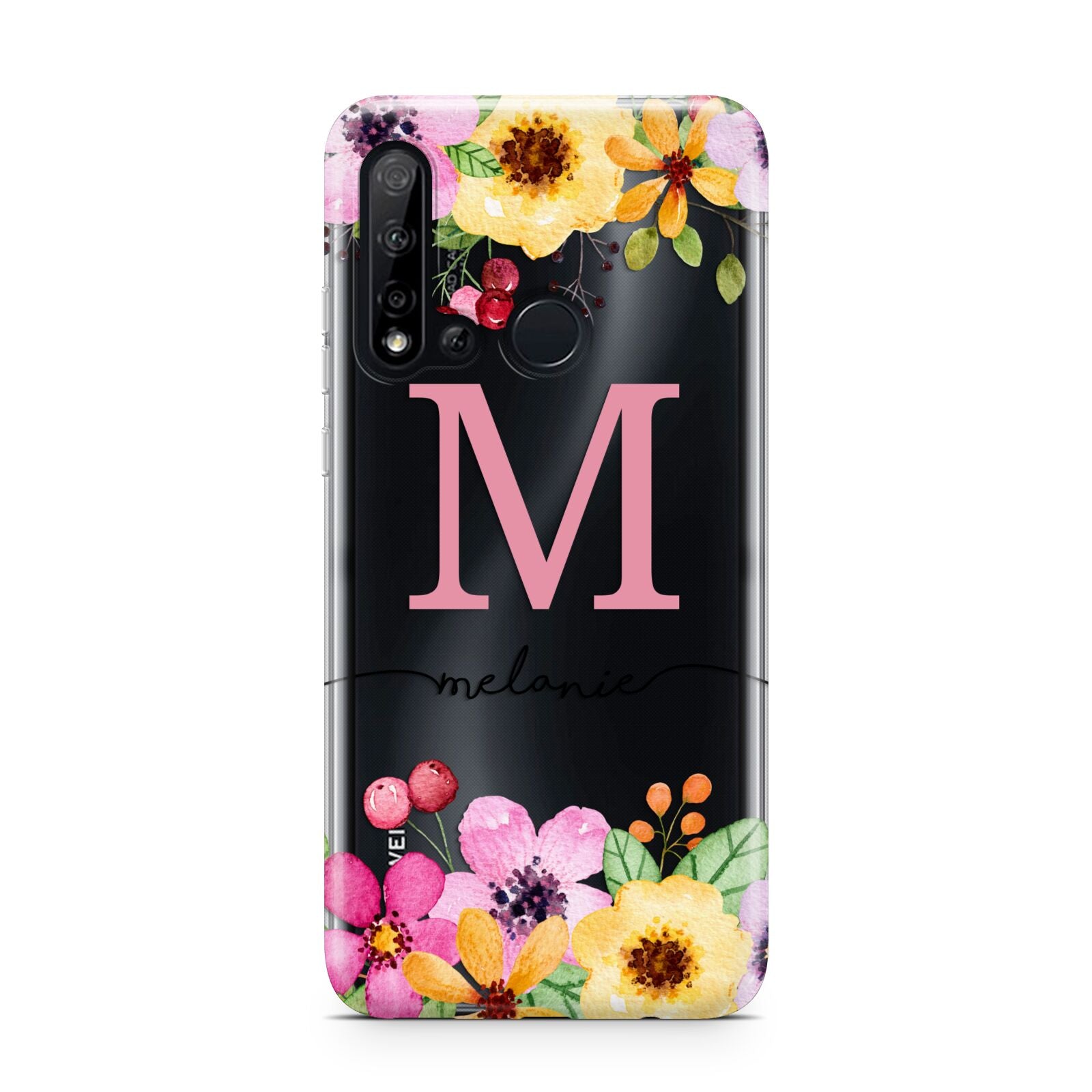 Personalised Summer Flowers Huawei P20 Lite 5G Phone Case