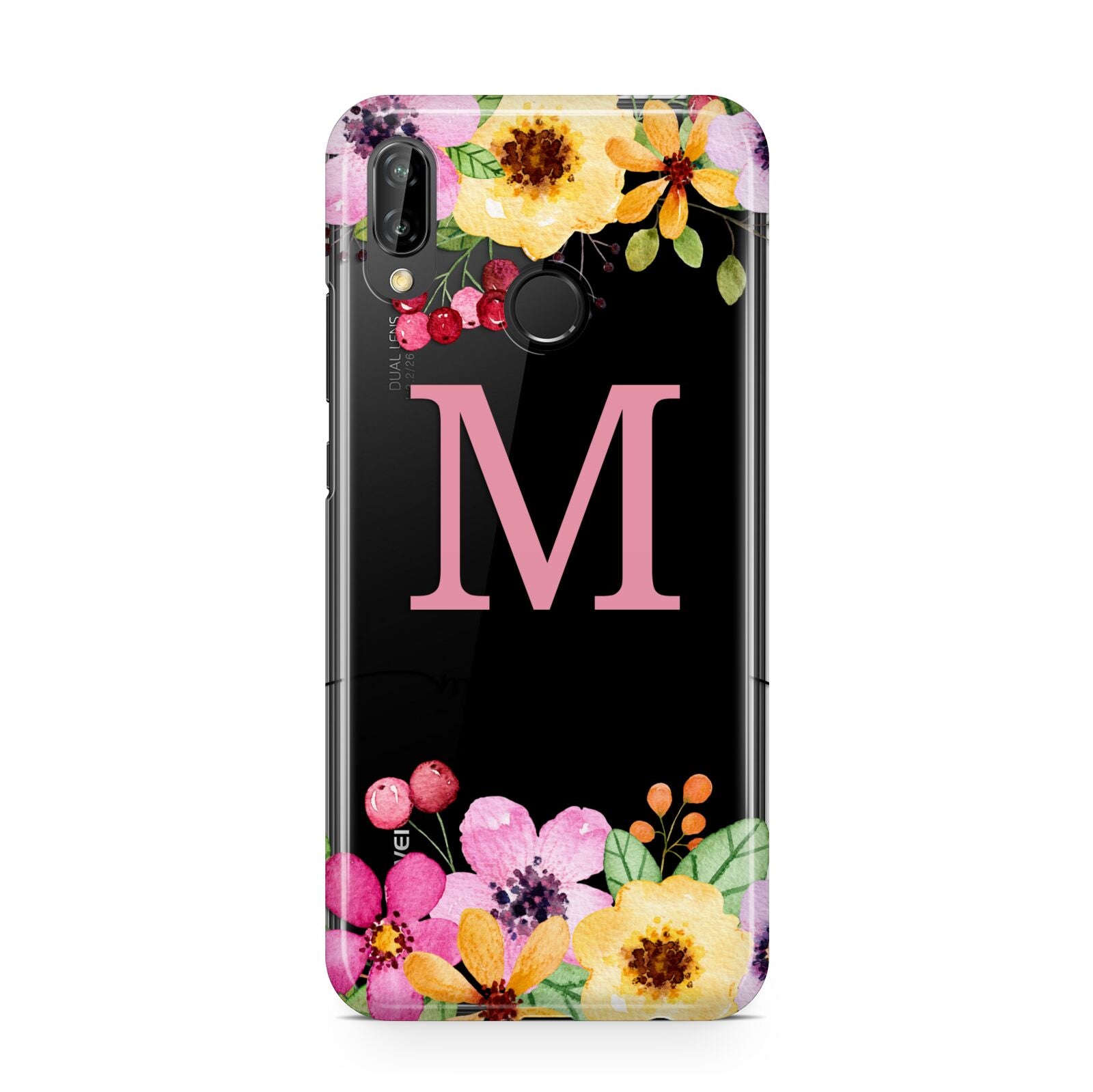 Personalised Summer Flowers Huawei P20 Lite Phone Case