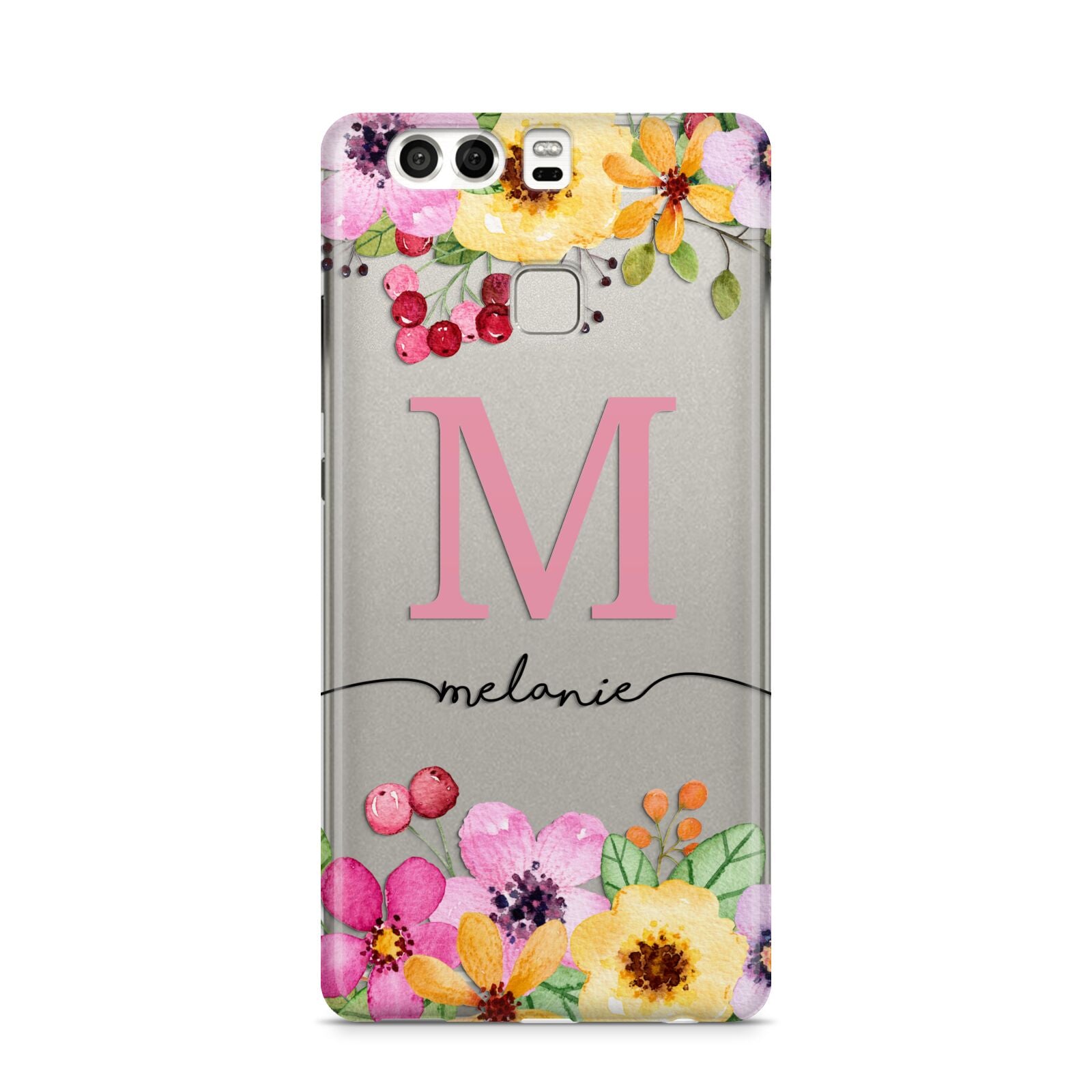 Personalised Summer Flowers Huawei P9 Case