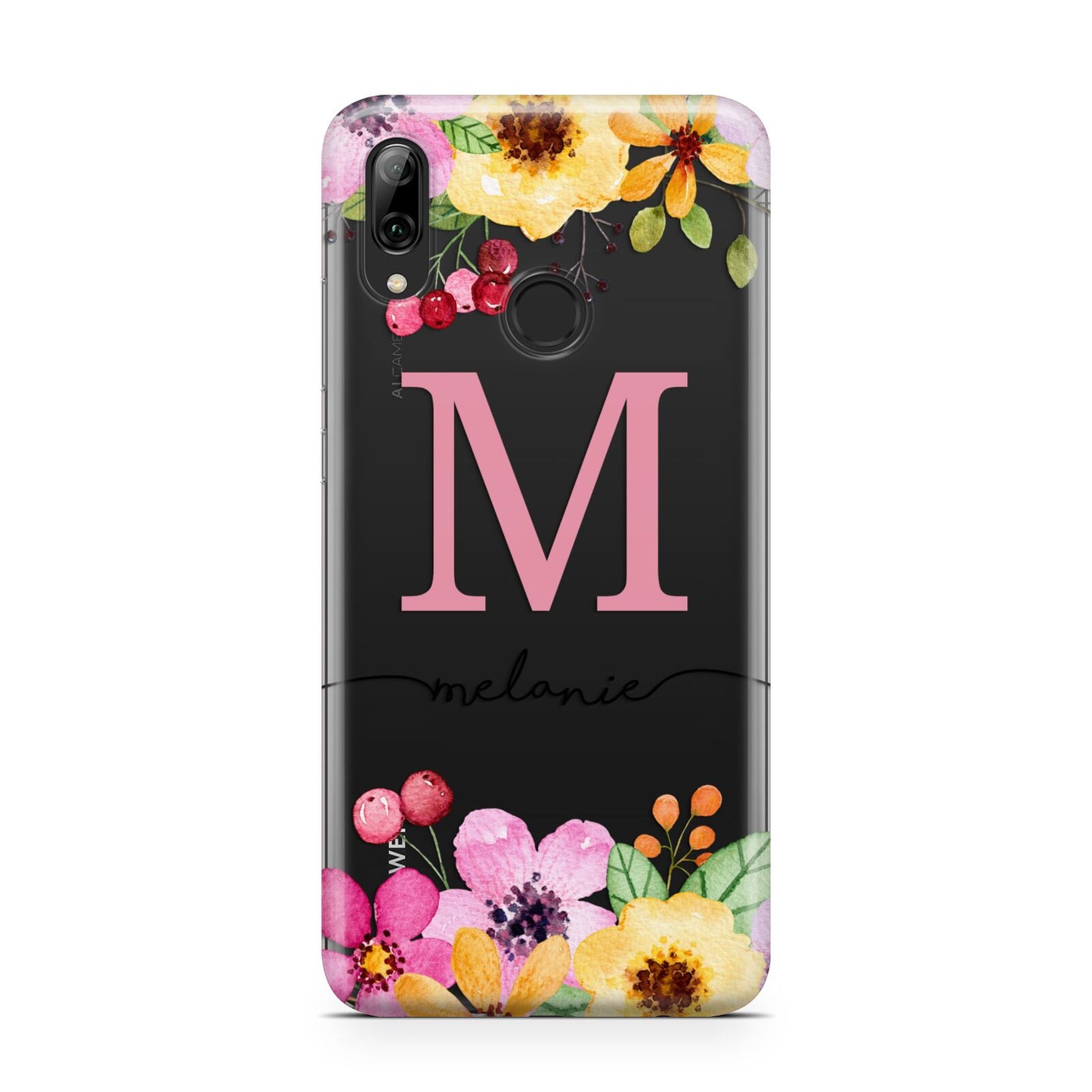 Personalised Summer Flowers Huawei Y7 2019