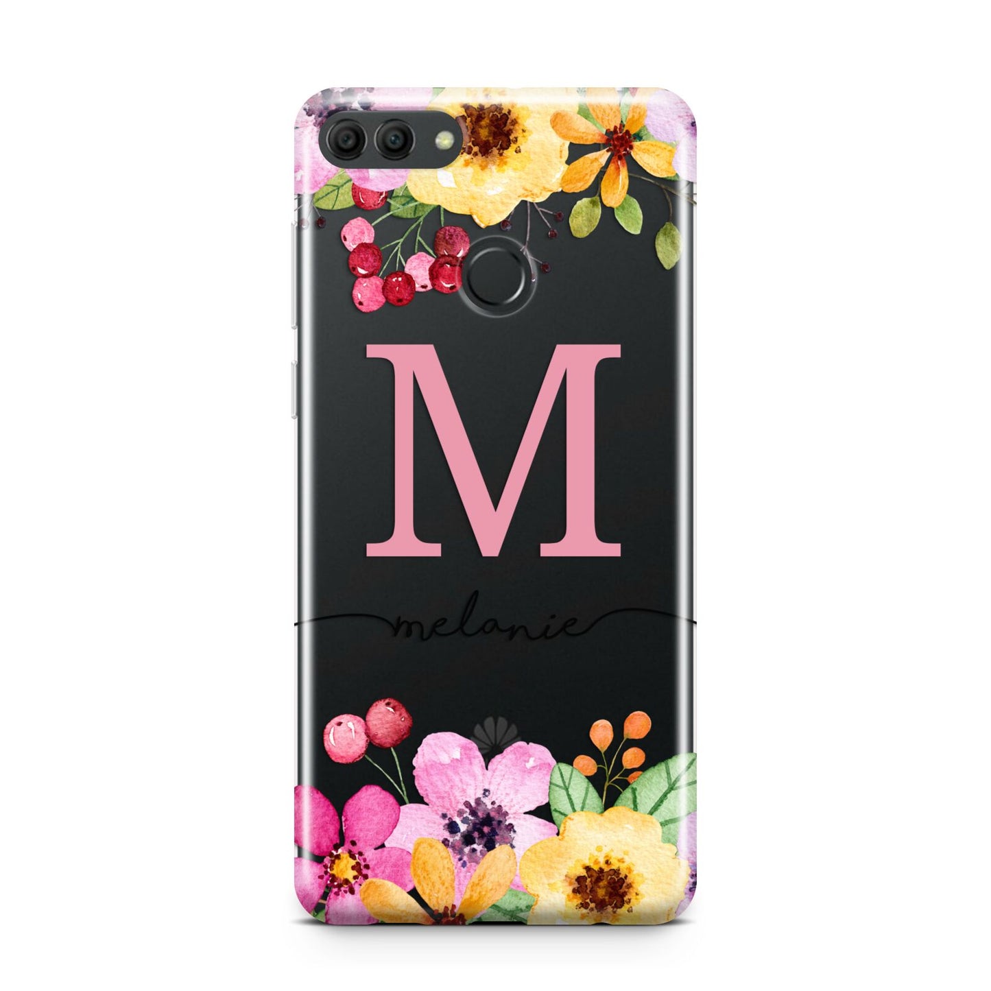 Personalised Summer Flowers Huawei Y9 2018