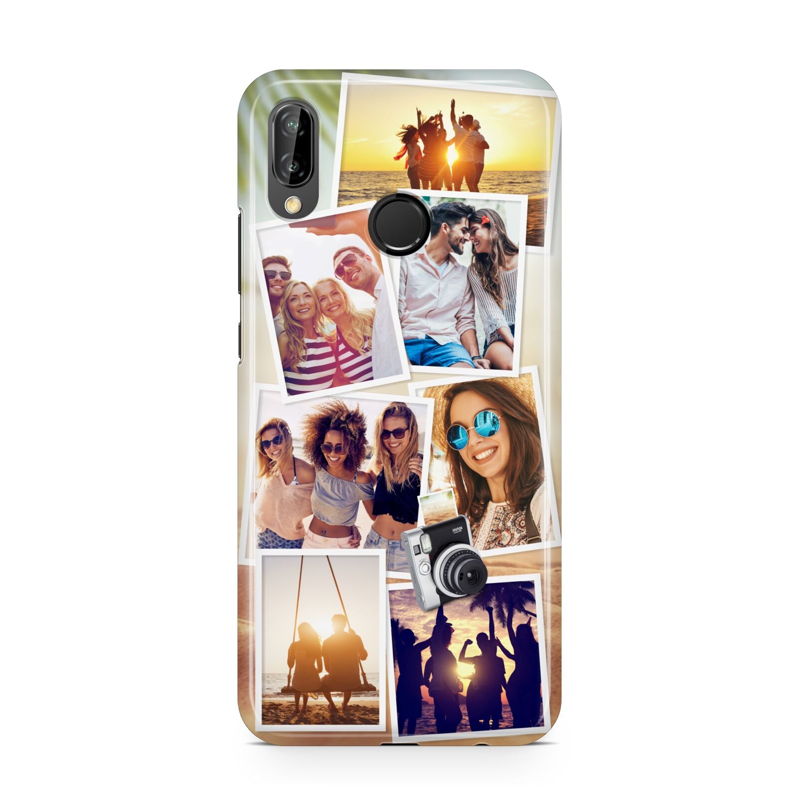 Personalised Summer Holiday Photos Huawei P20 Lite Phone Case