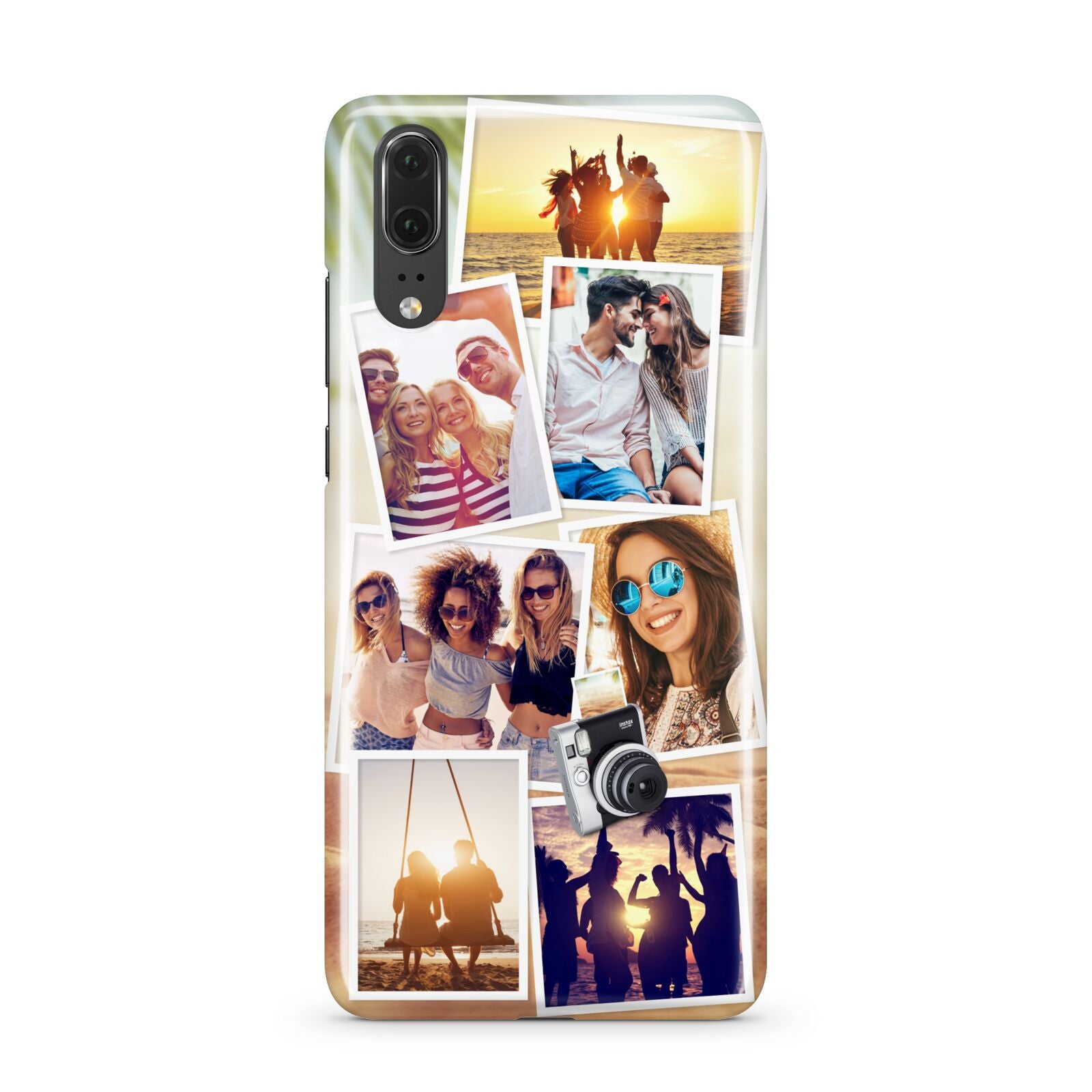 Personalised Summer Holiday Photos Huawei P20 Phone Case