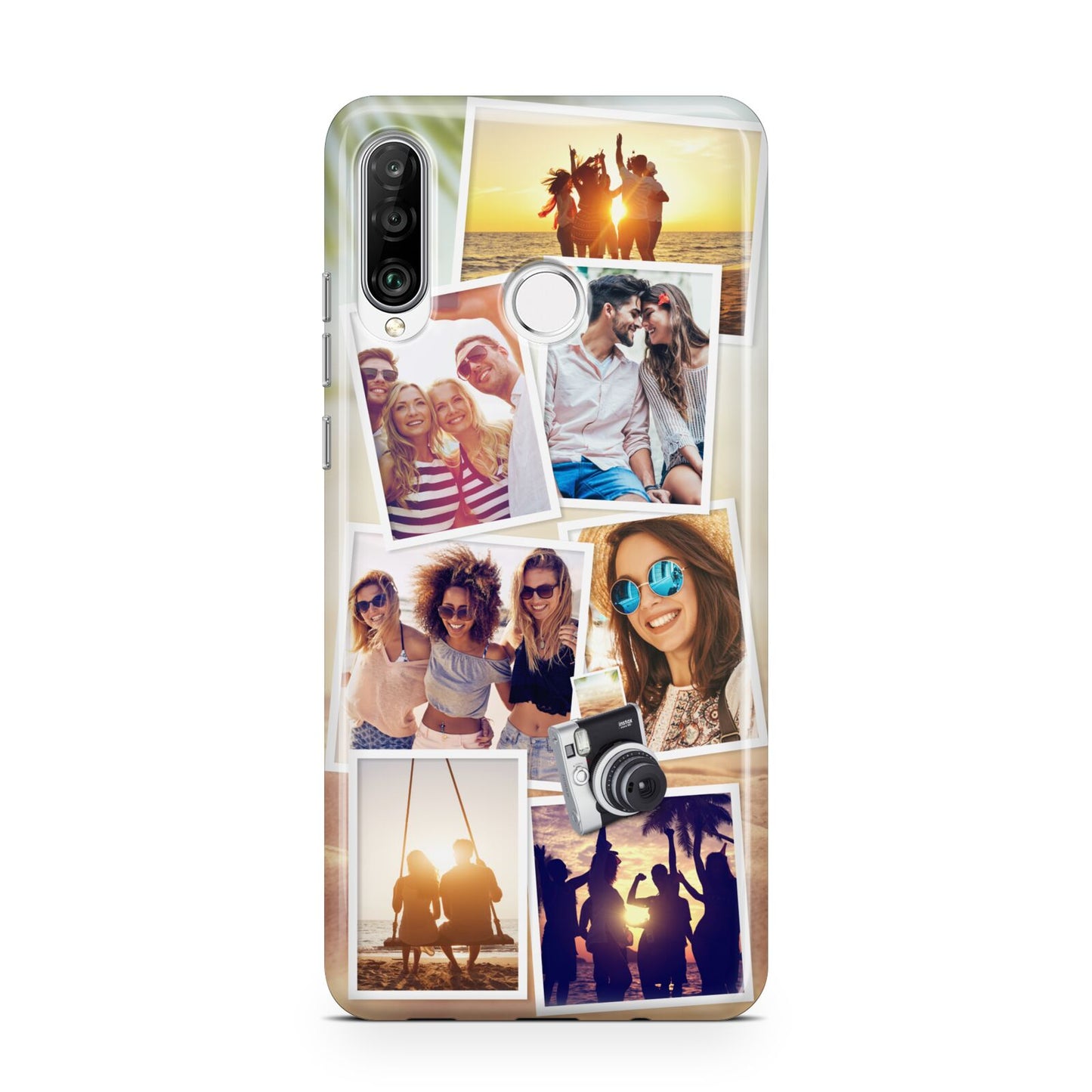 Personalised Summer Holiday Photos Huawei P30 Lite Phone Case