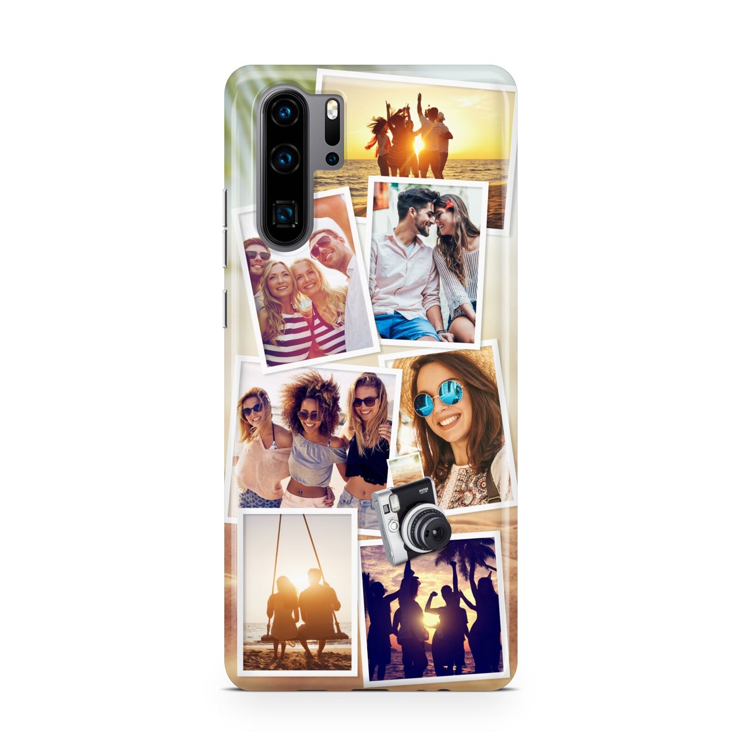 Personalised Summer Holiday Photos Huawei P30 Pro Phone Case