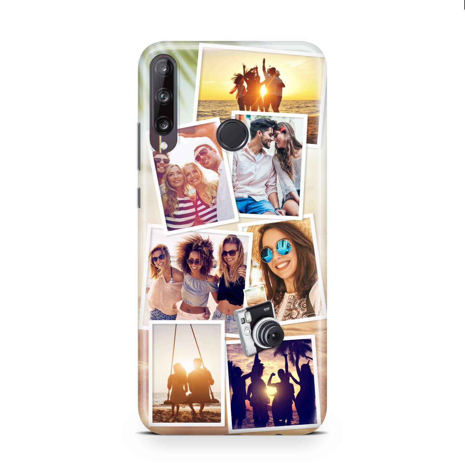 Personalised Summer Holiday Photos Huawei P40 Lite E Phone Case