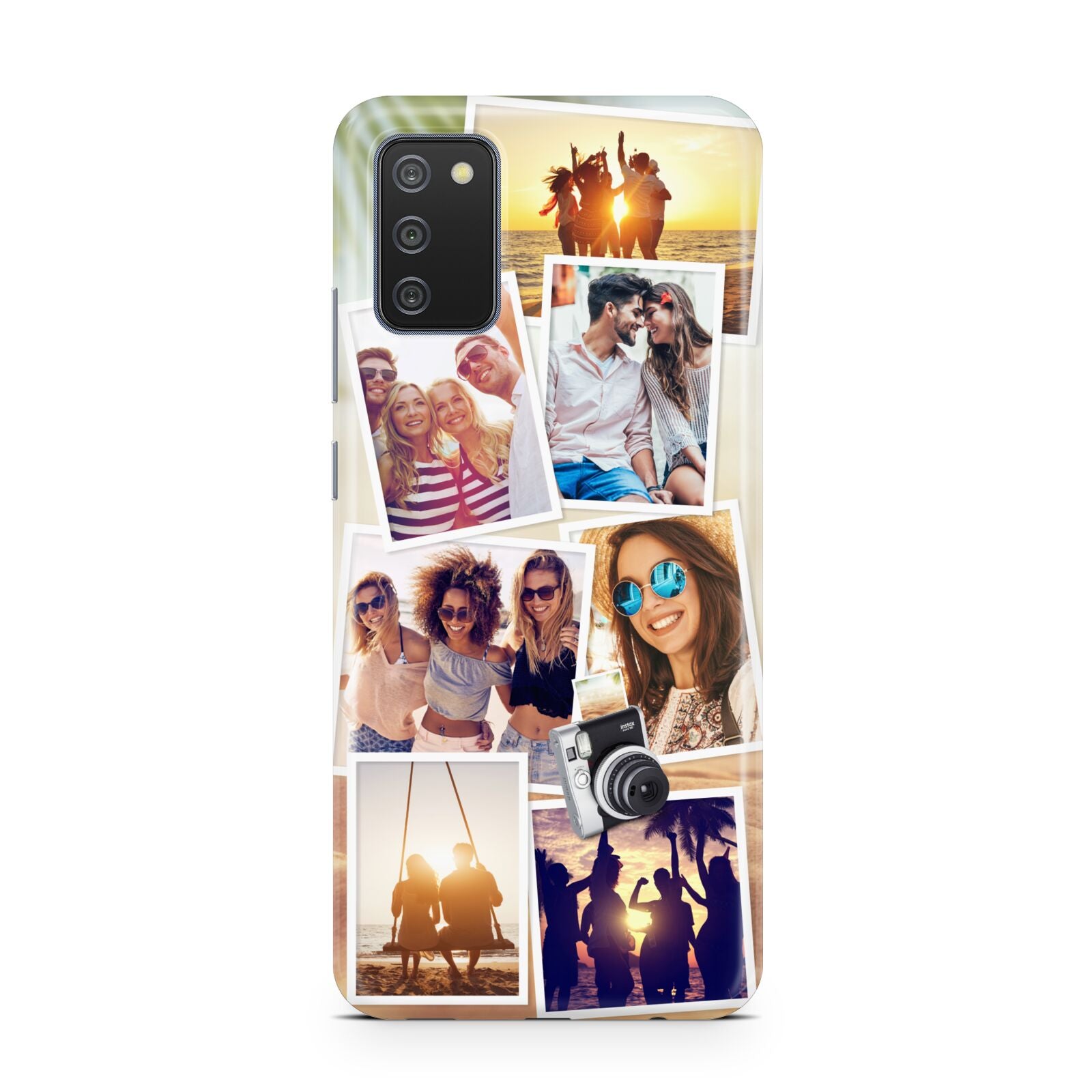 Personalised Summer Holiday Photos Samsung A02s Case