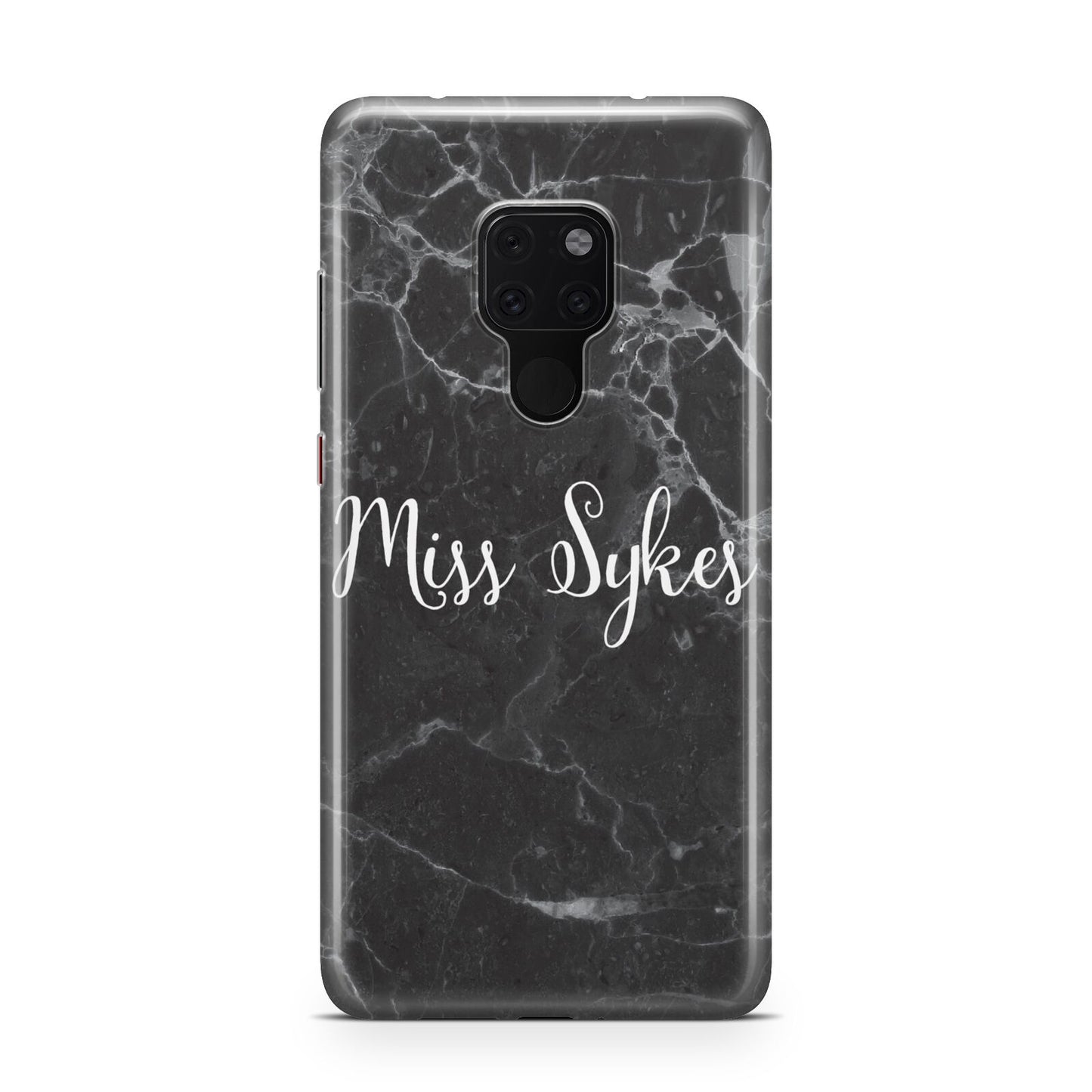Personalised Surname Marble Huawei Mate 20 Phone Case