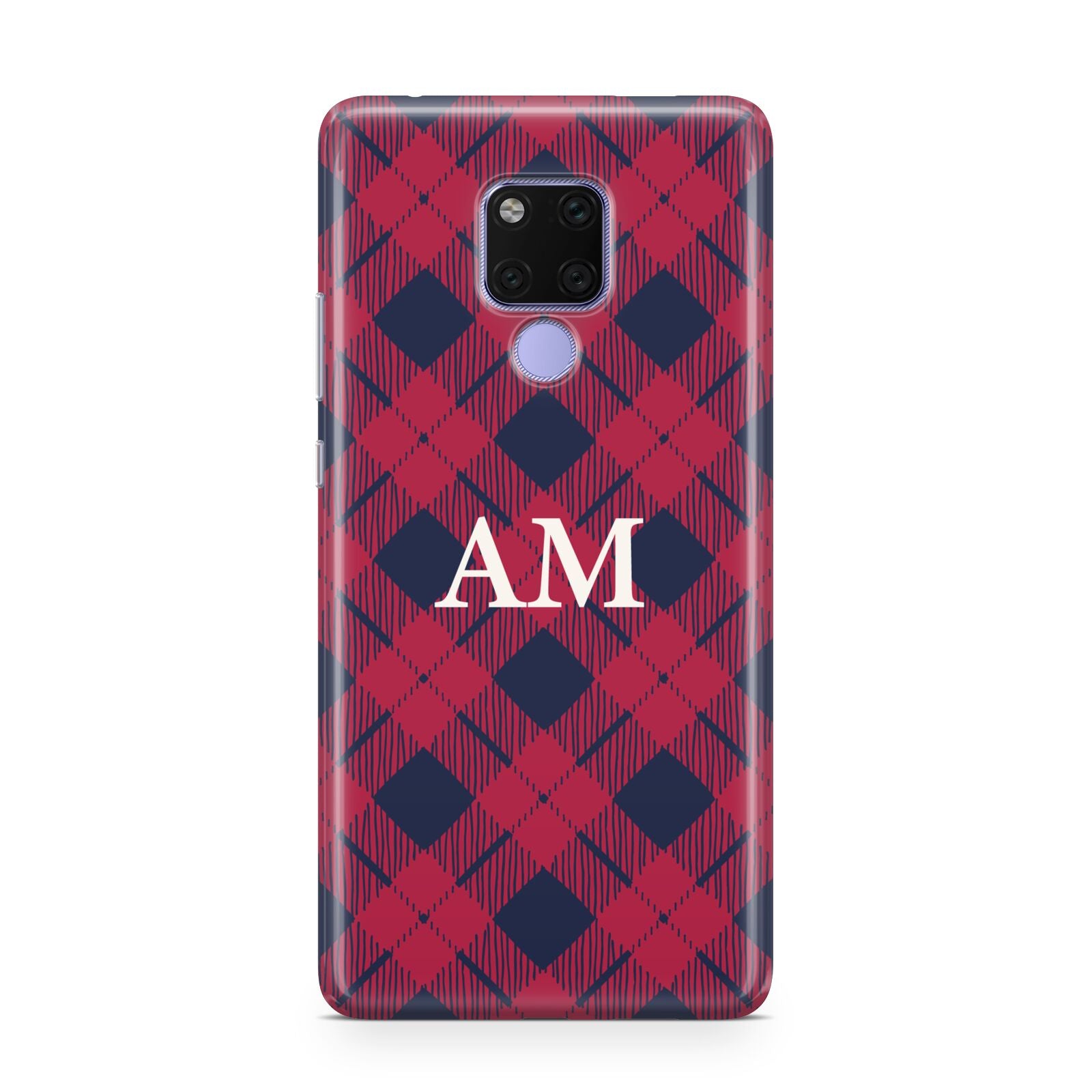 Personalised Tartan Huawei Mate 20X Phone Case