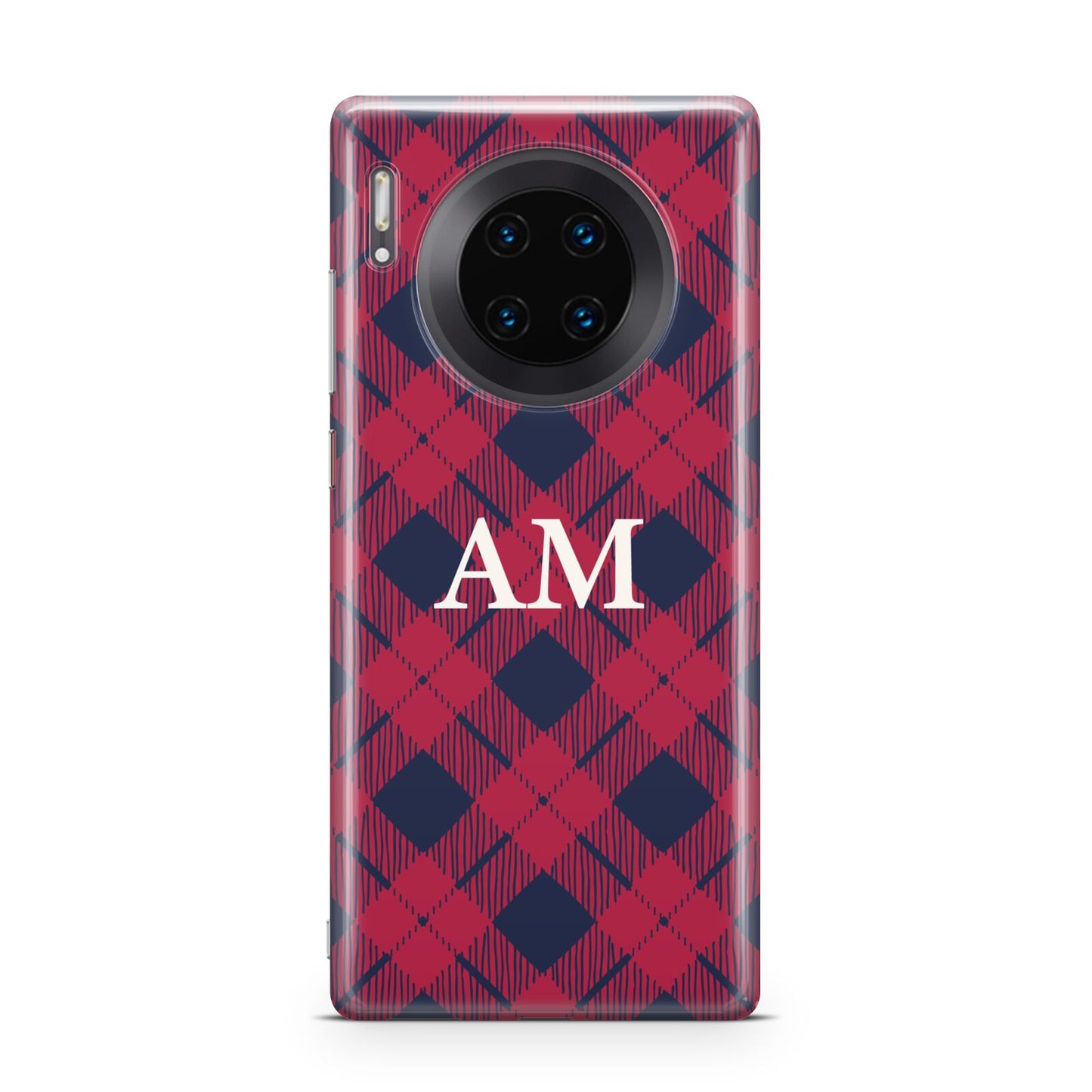 Personalised Tartan Huawei Mate 30 Pro Phone Case