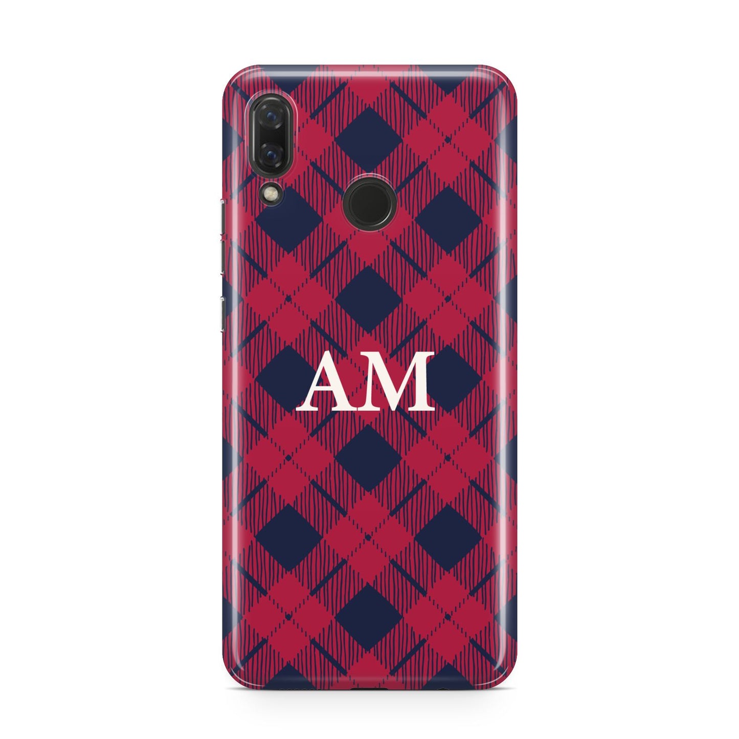 Personalised Tartan Huawei Nova 3 Phone Case