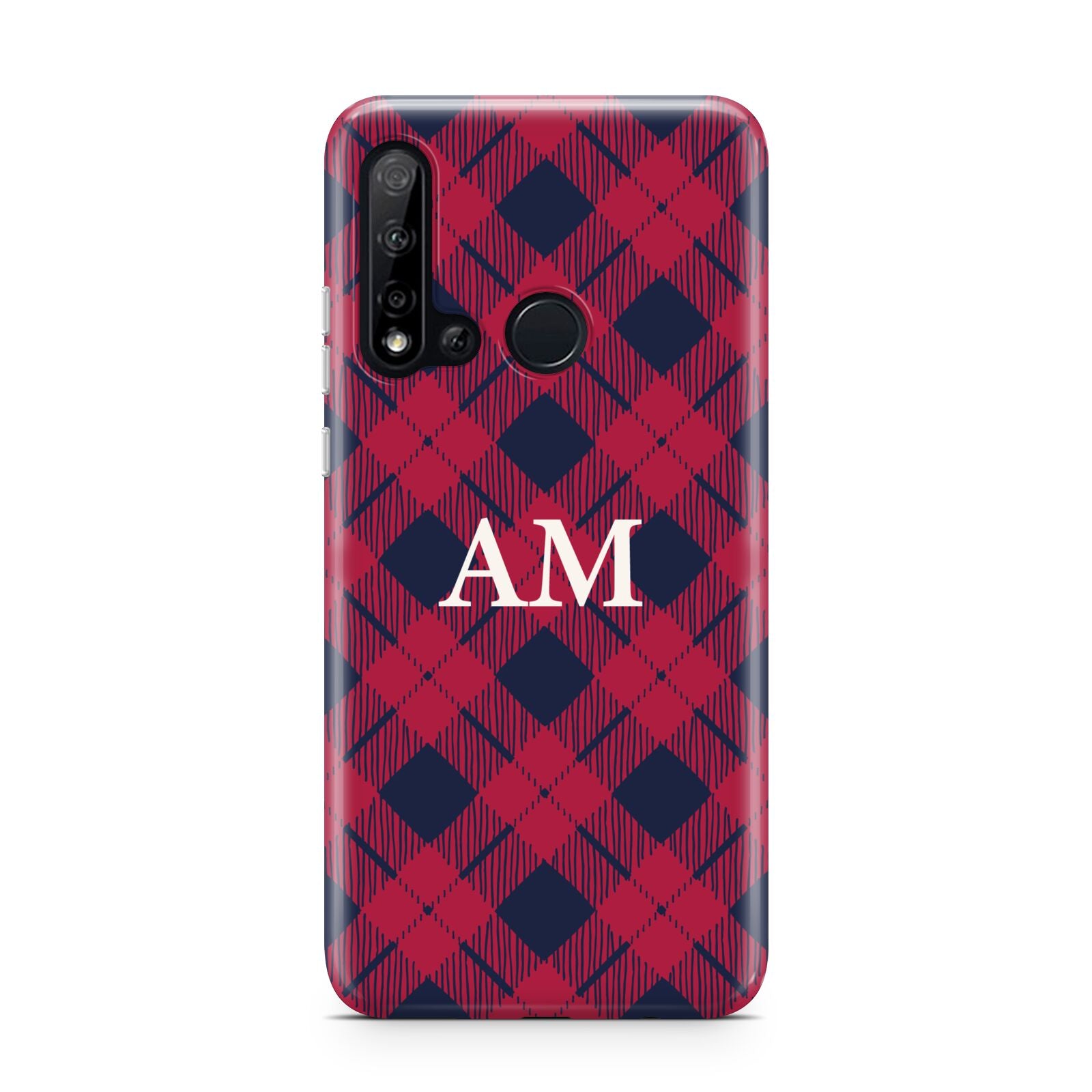 Personalised Tartan Huawei P20 Lite 5G Phone Case