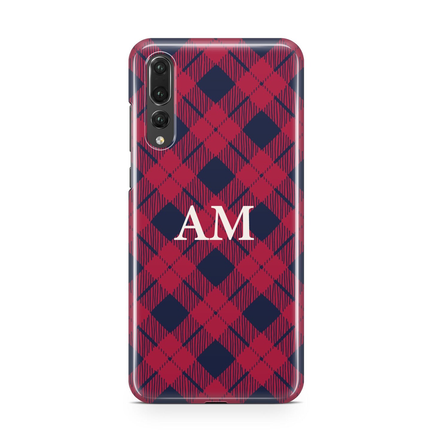 Personalised Tartan Huawei P20 Pro Phone Case