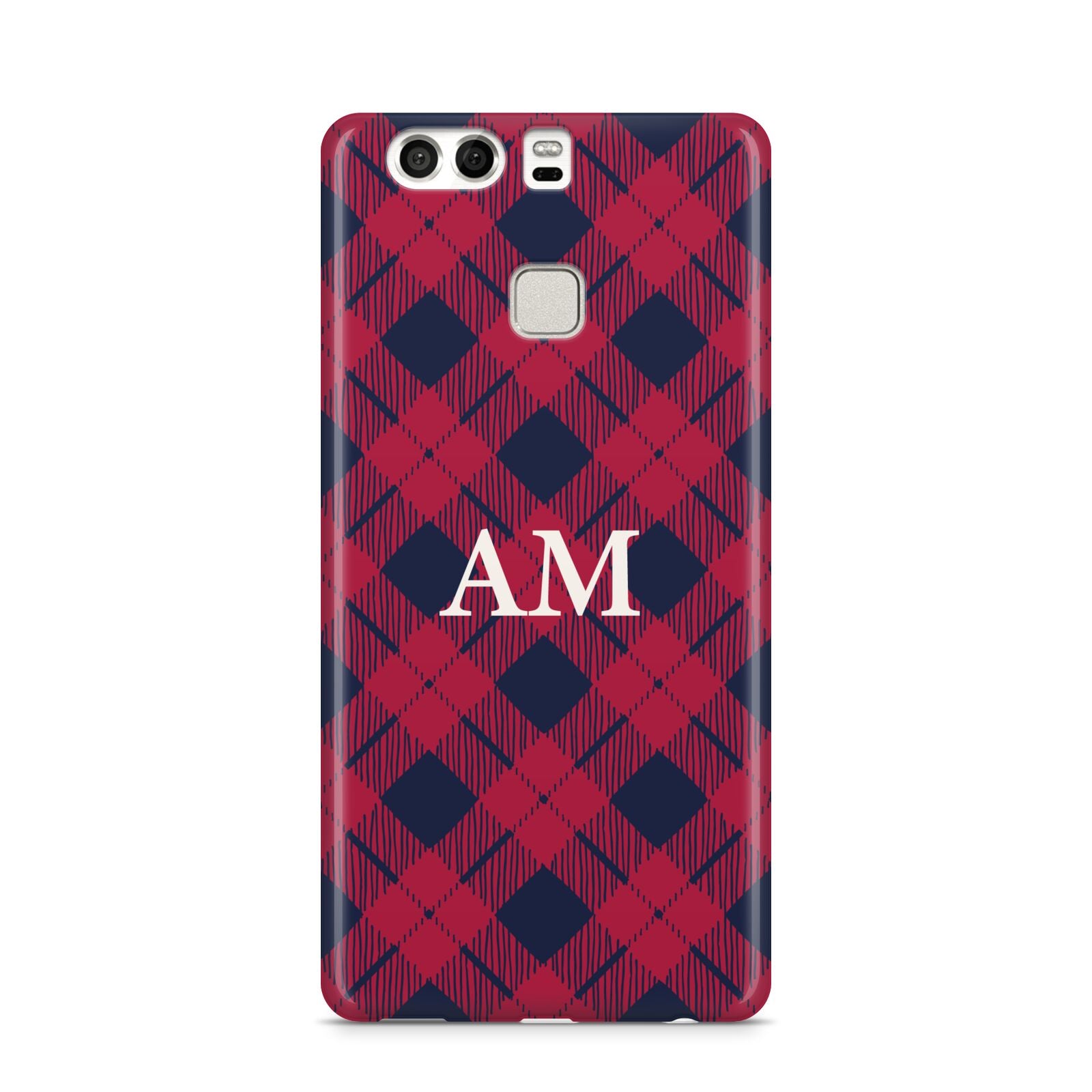 Personalised Tartan Huawei P9 Case