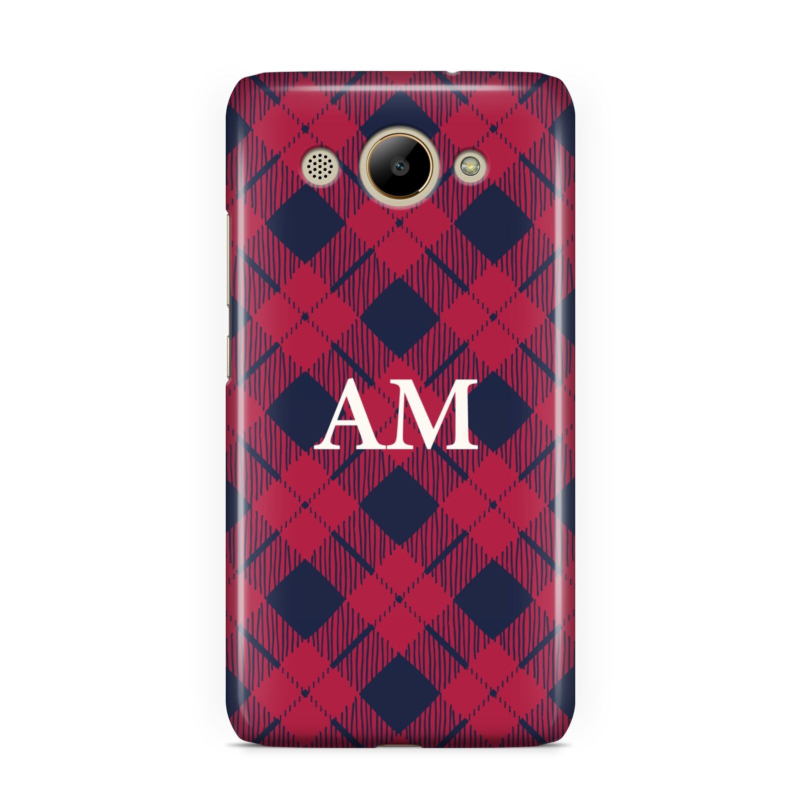 Personalised Tartan Huawei Y3 2017