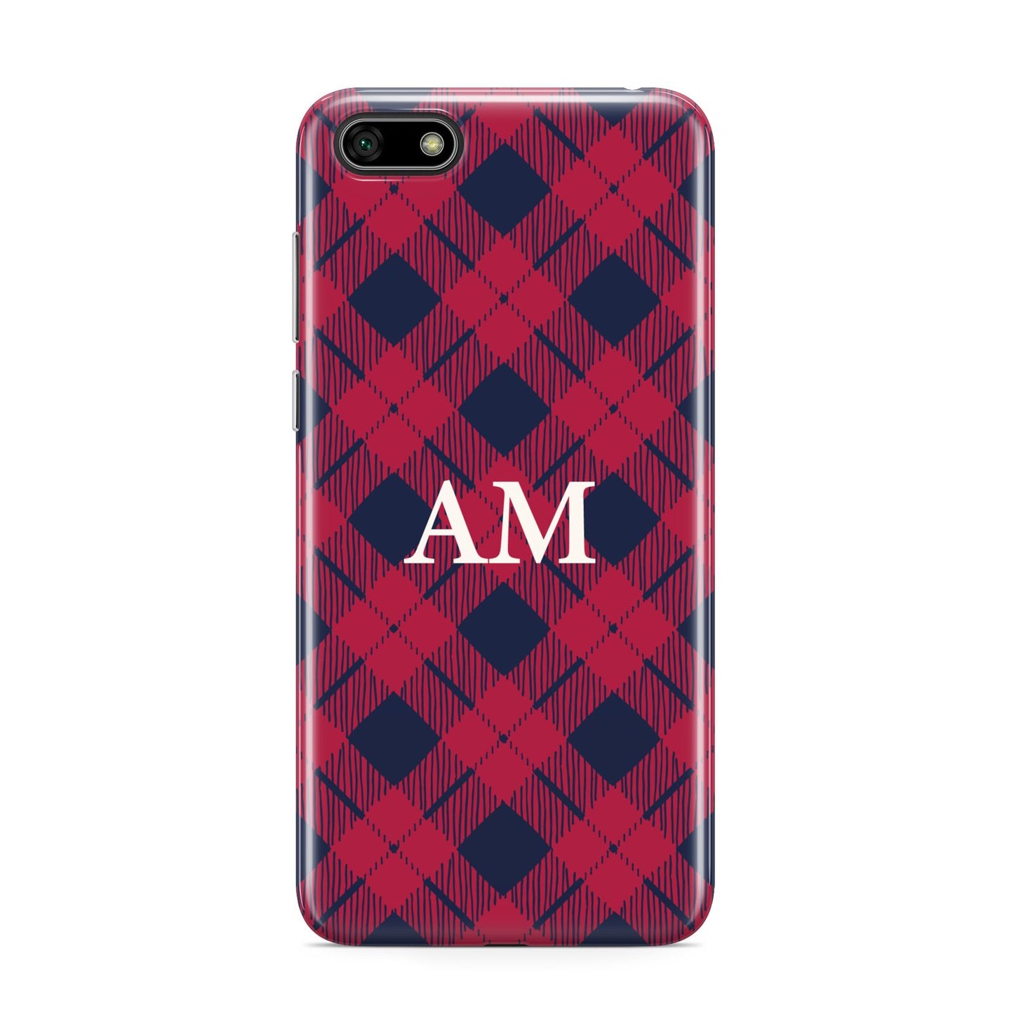 Personalised Tartan Huawei Y5 Prime 2018 Phone Case