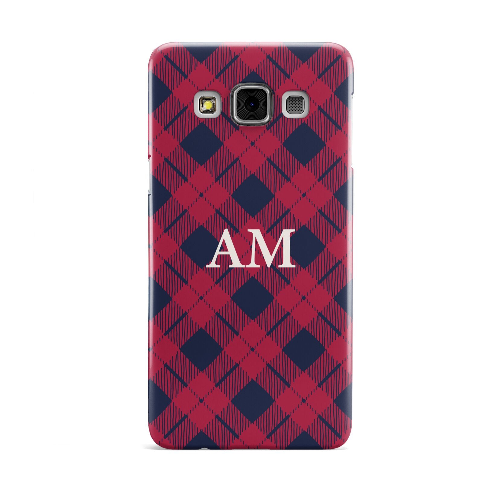 Personalised Tartan Samsung Galaxy A3 Case