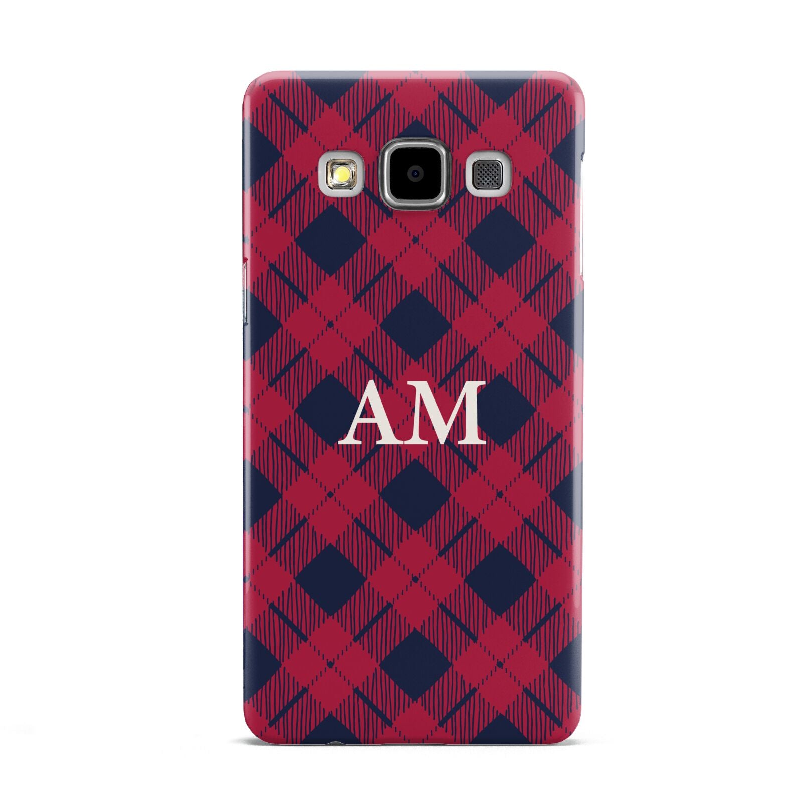 Personalised Tartan Samsung Galaxy A5 Case