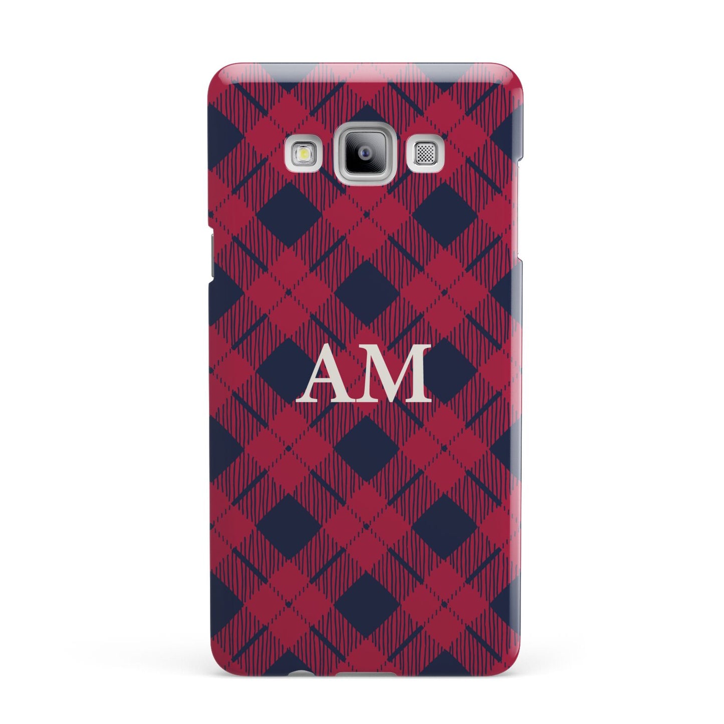 Personalised Tartan Samsung Galaxy A7 2015 Case