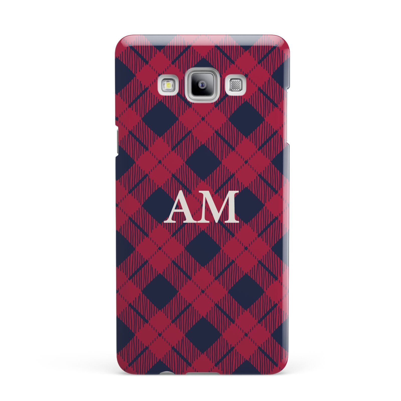 Personalised Tartan Samsung Galaxy A7 2015 Case