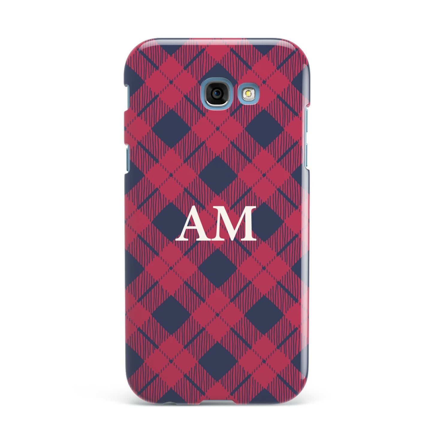 Personalised Tartan Samsung Galaxy A7 2017 Case