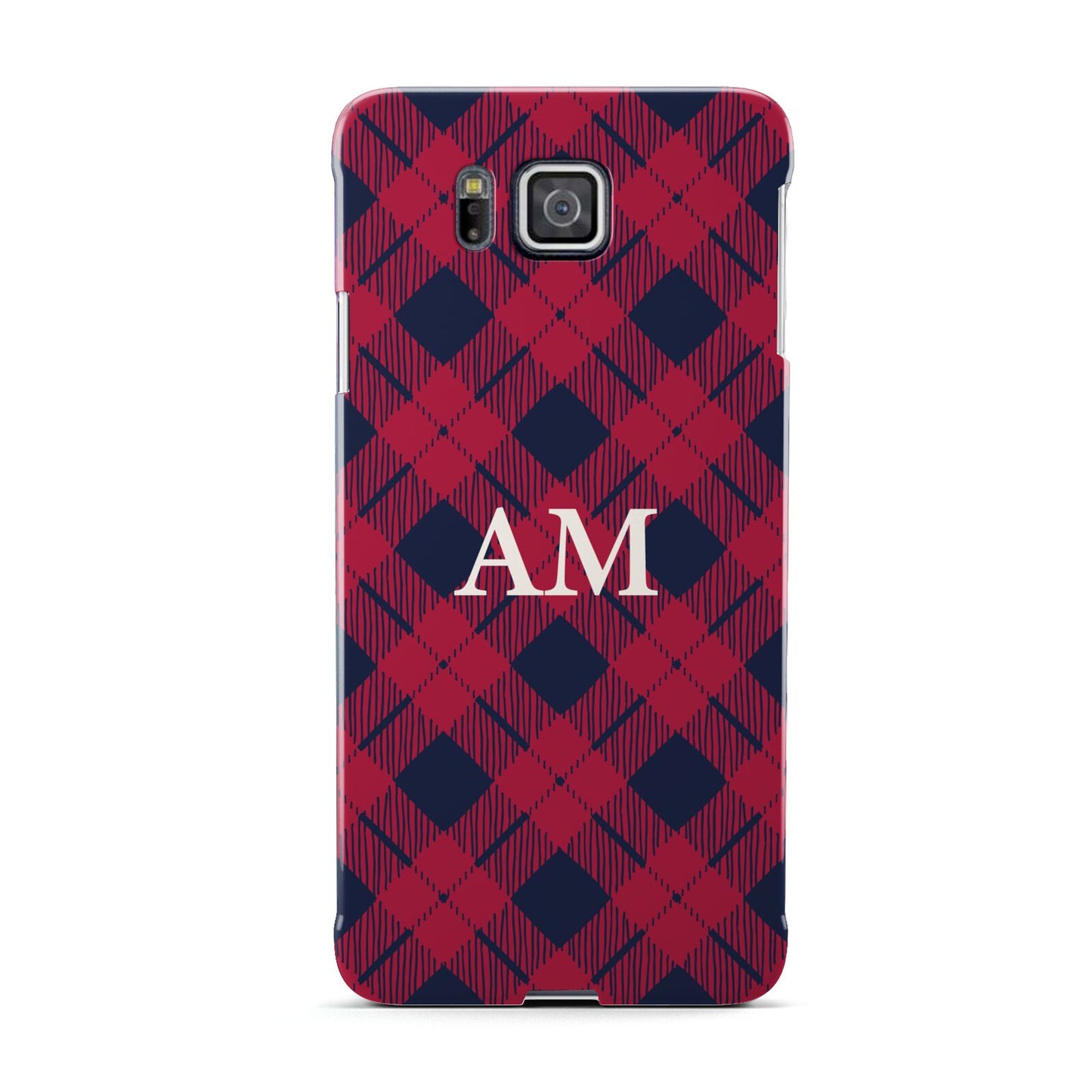 Personalised Tartan Samsung Galaxy Alpha Case