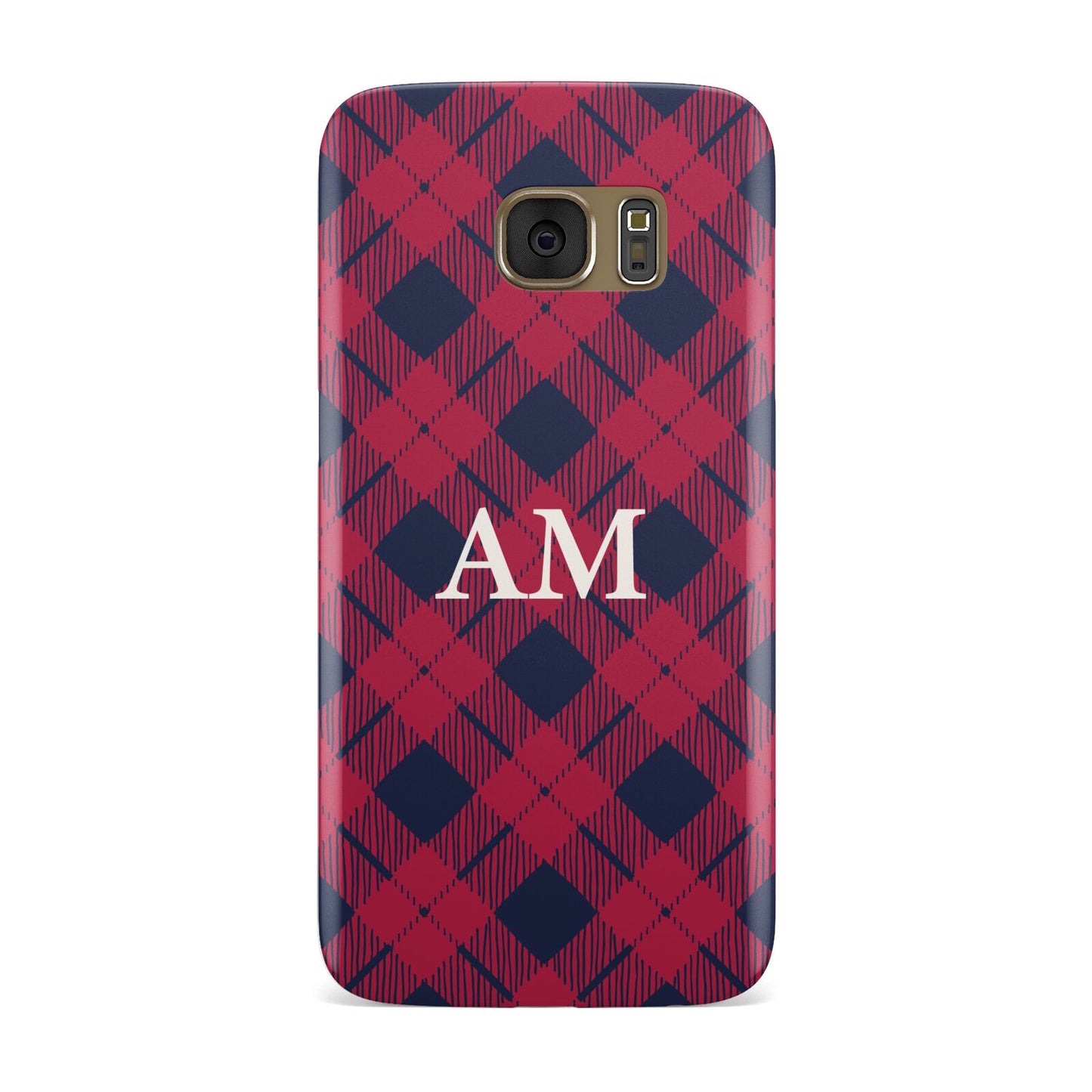 Personalised Tartan Samsung Galaxy Case