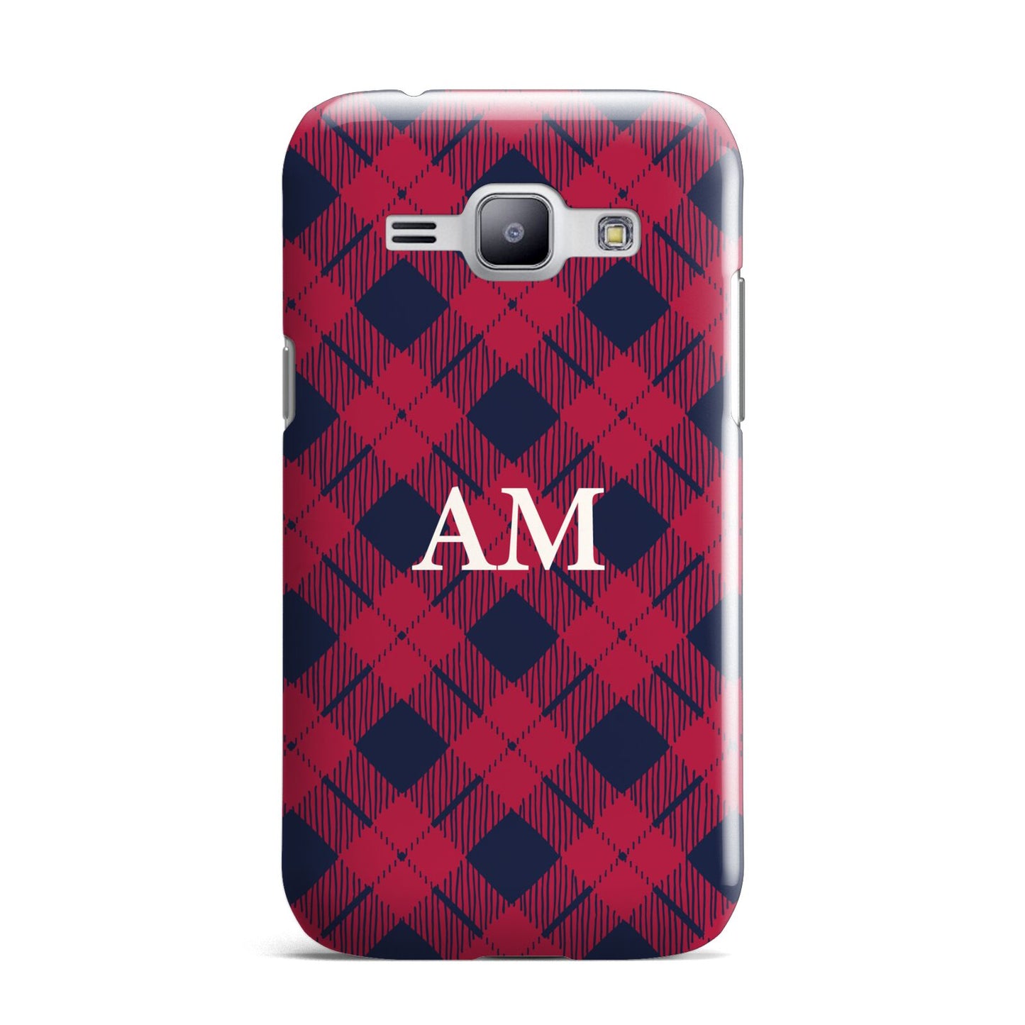 Personalised Tartan Samsung Galaxy J1 2015 Case