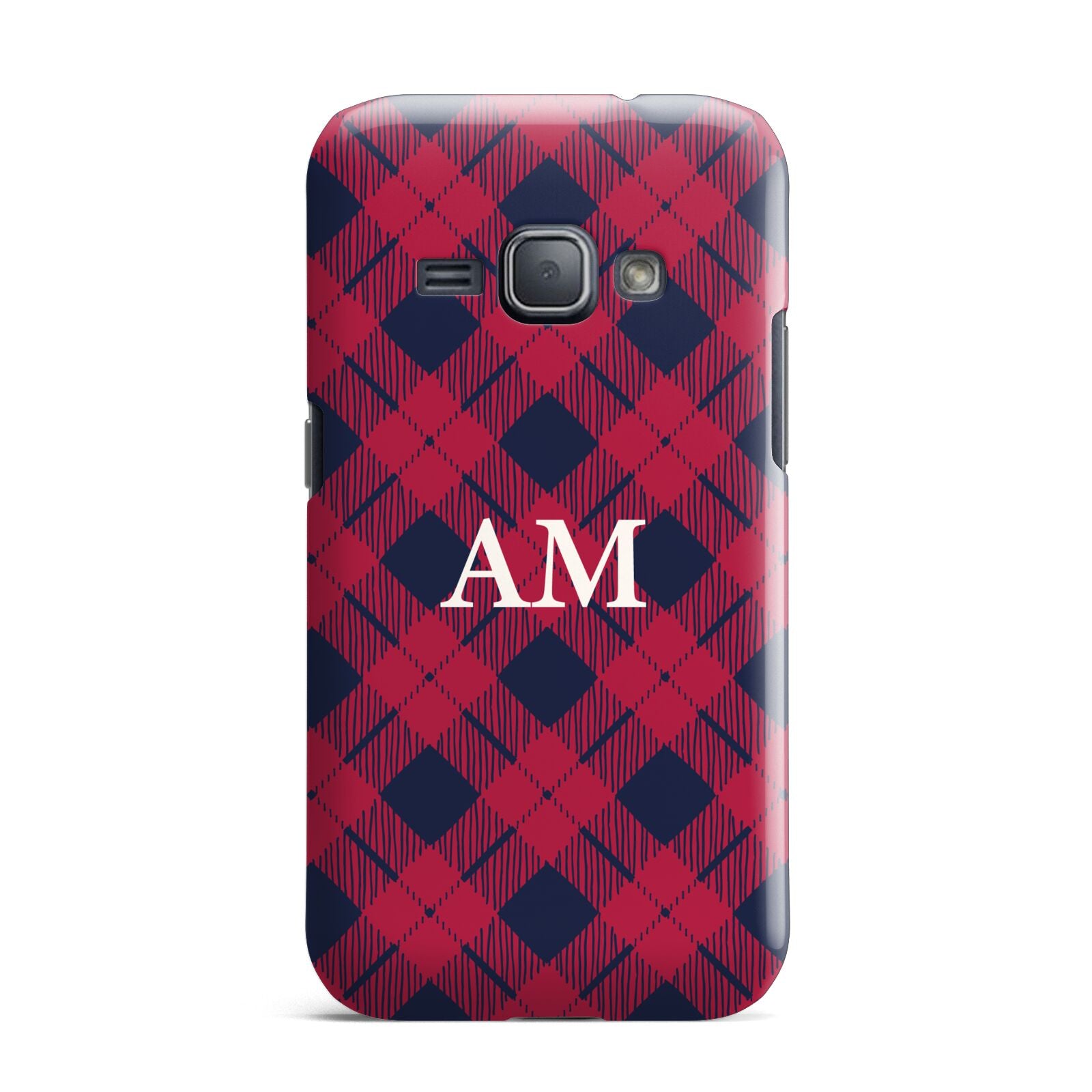 Personalised Tartan Samsung Galaxy J1 2016 Case