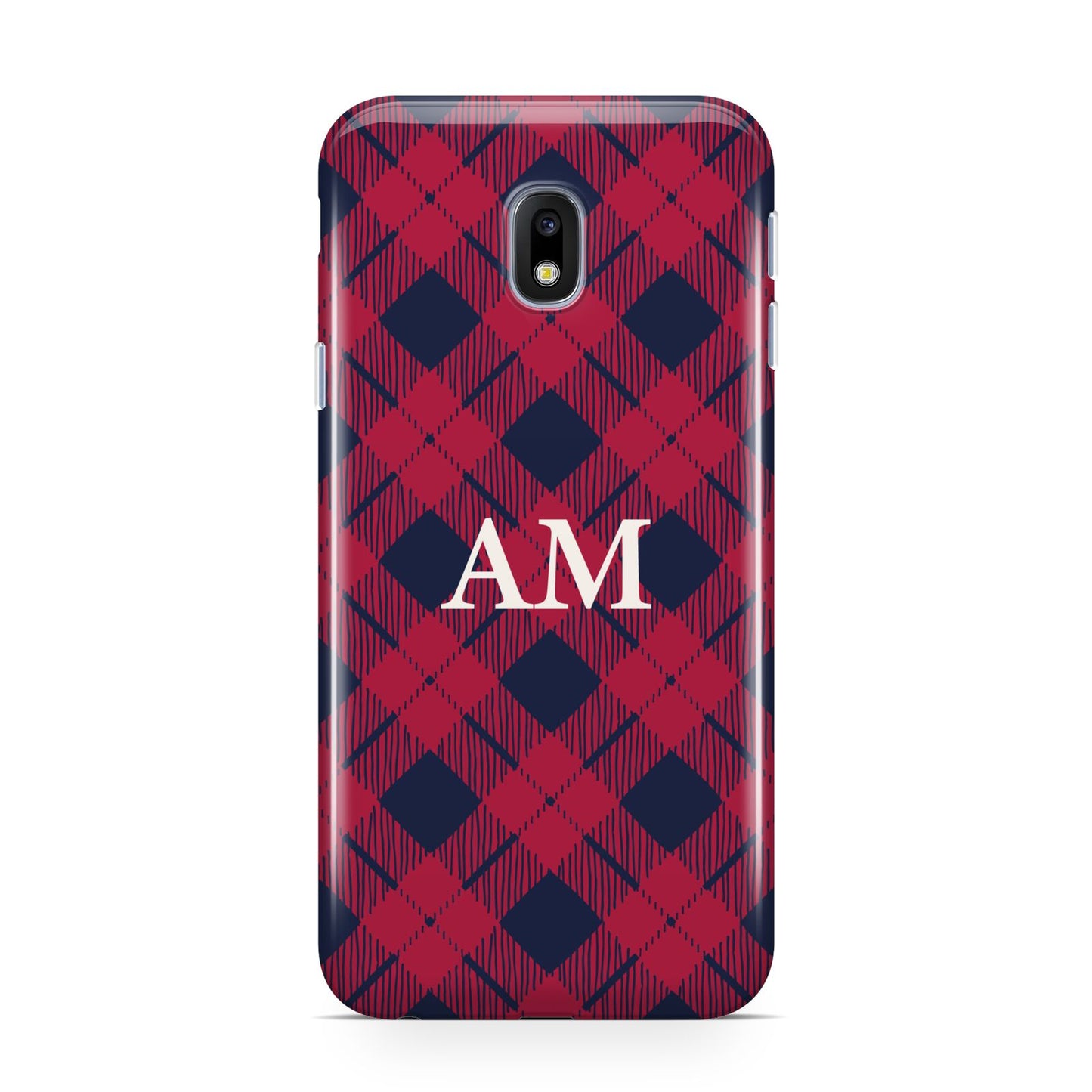 Personalised Tartan Samsung Galaxy J3 2017 Case