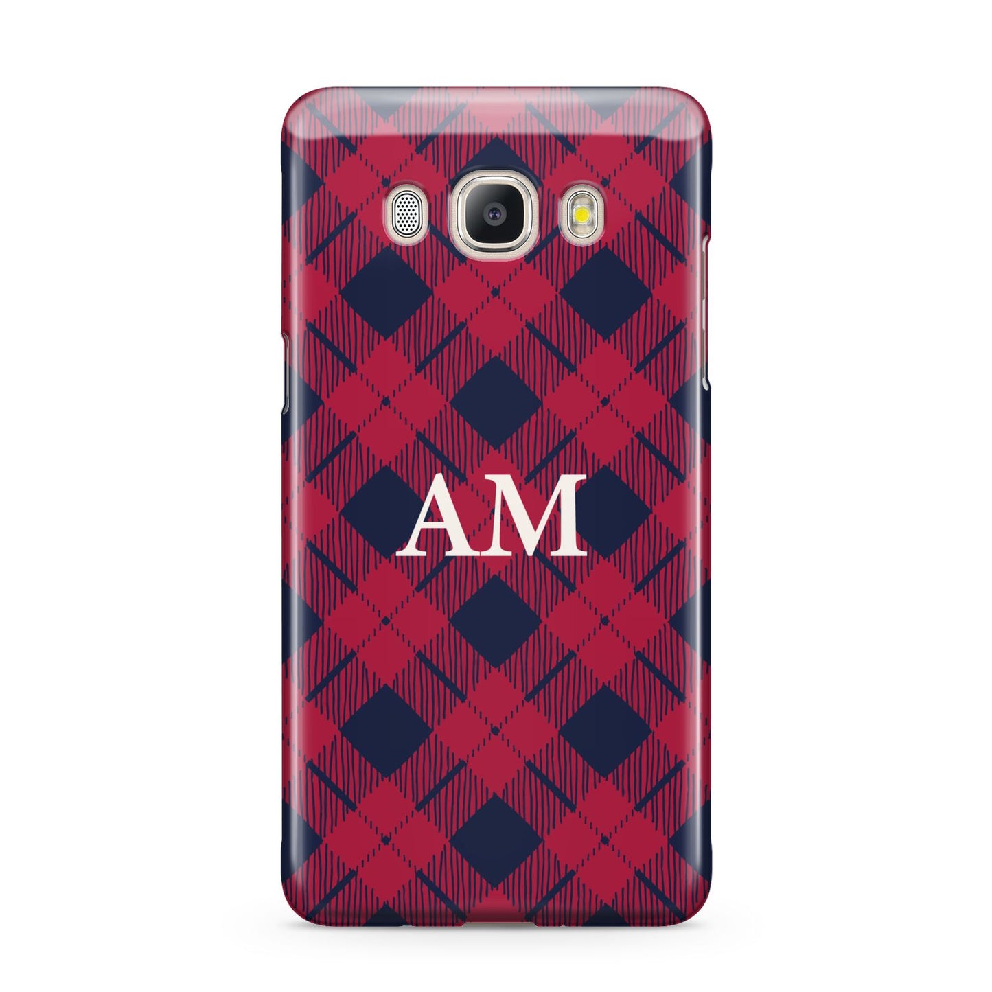 Personalised Tartan Samsung Galaxy J5 2016 Case