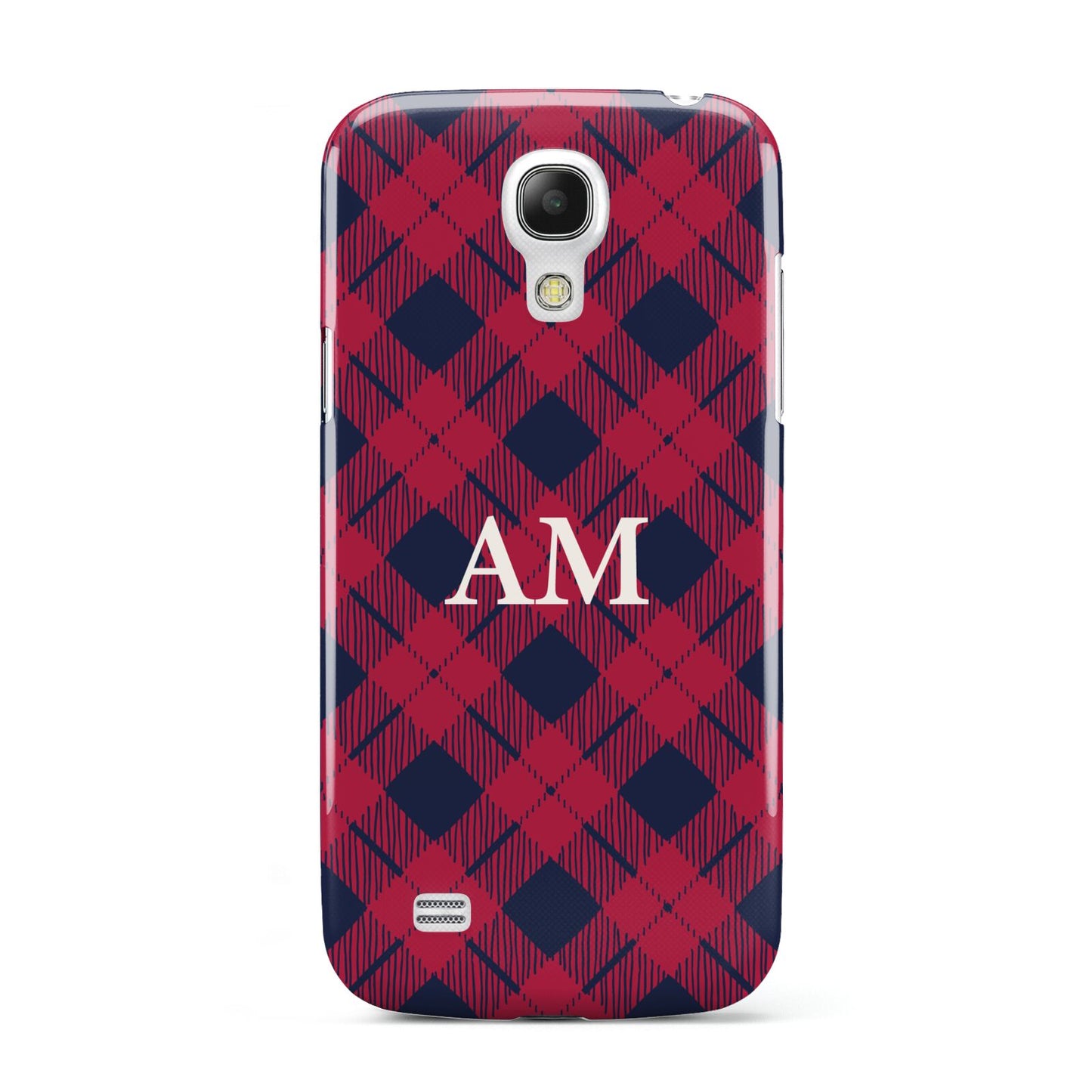 Personalised Tartan Samsung Galaxy S4 Mini Case