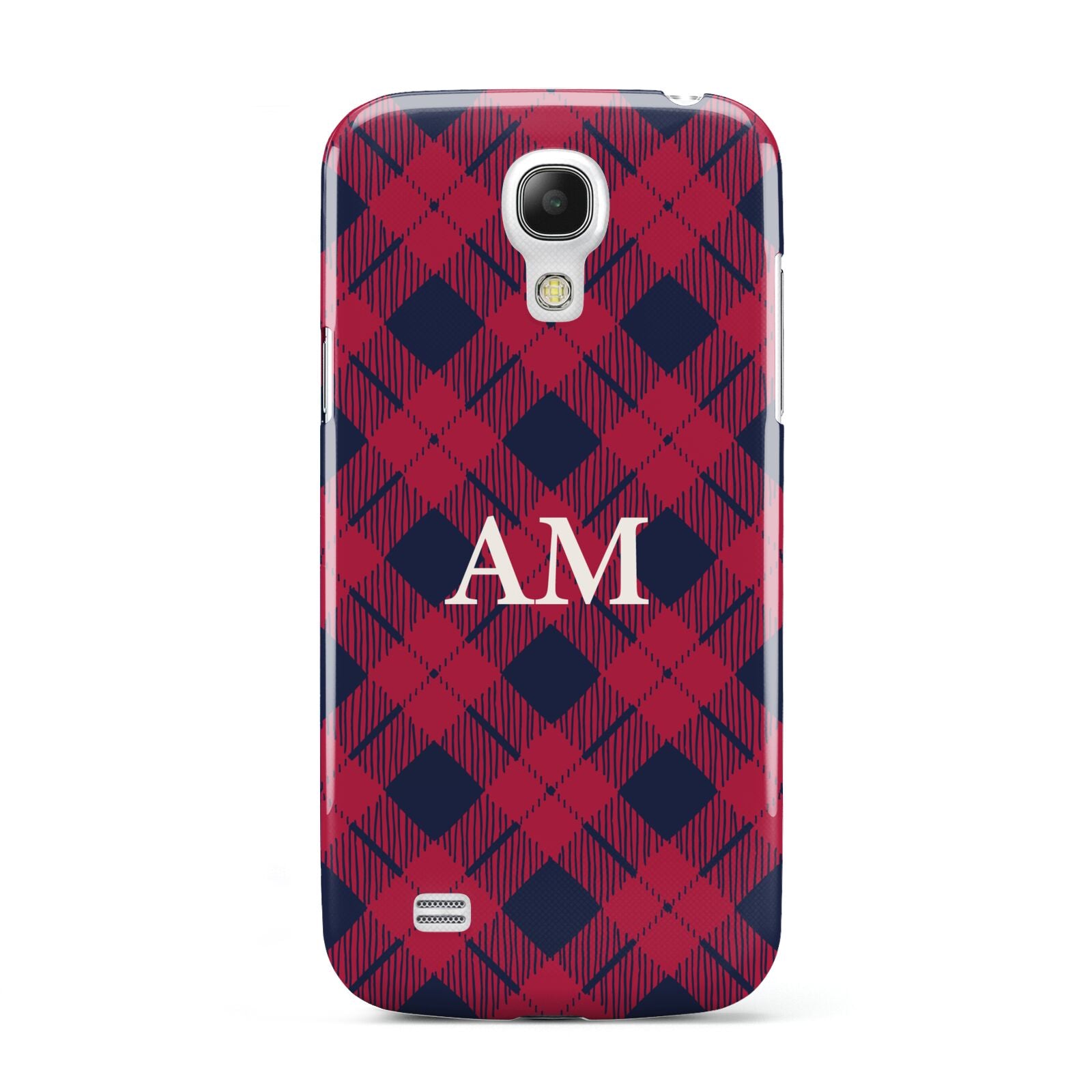 Personalised Tartan Samsung Galaxy S4 Mini Case