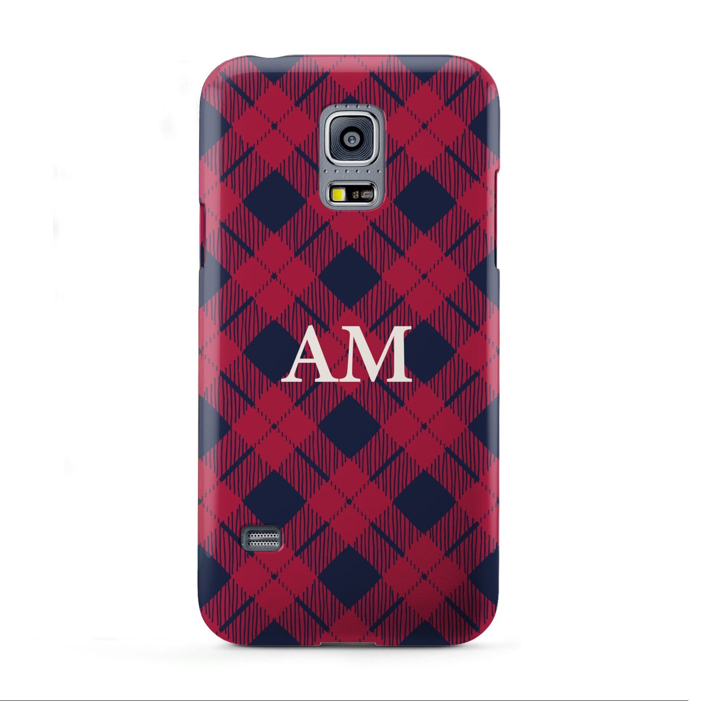 Personalised Tartan Samsung Galaxy S5 Mini Case